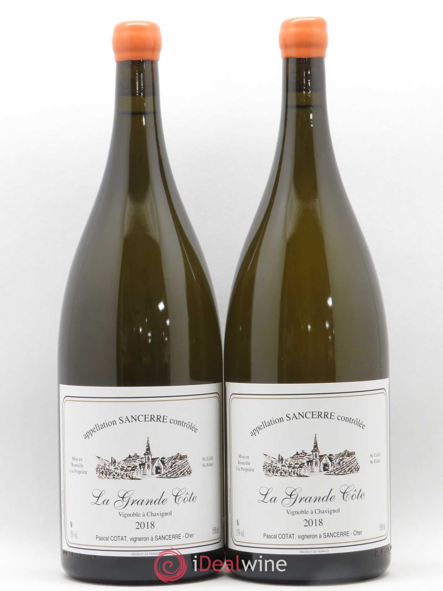 Sancerre La Grande Côte Pascal Cotat 2018 - Posten von 2 Magnum - 0