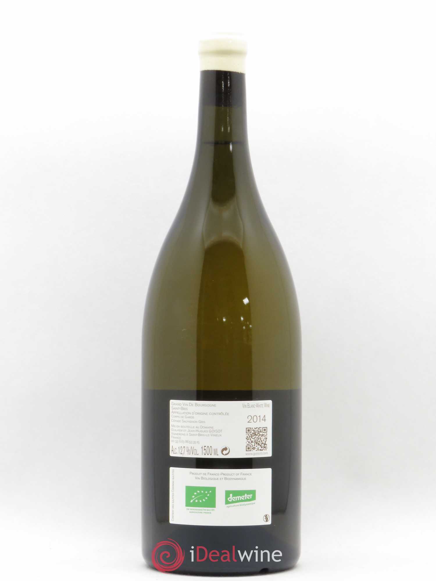 Saint-Bris Corps de Garde Goisot 2014 - Lot de 1 magnum - 1