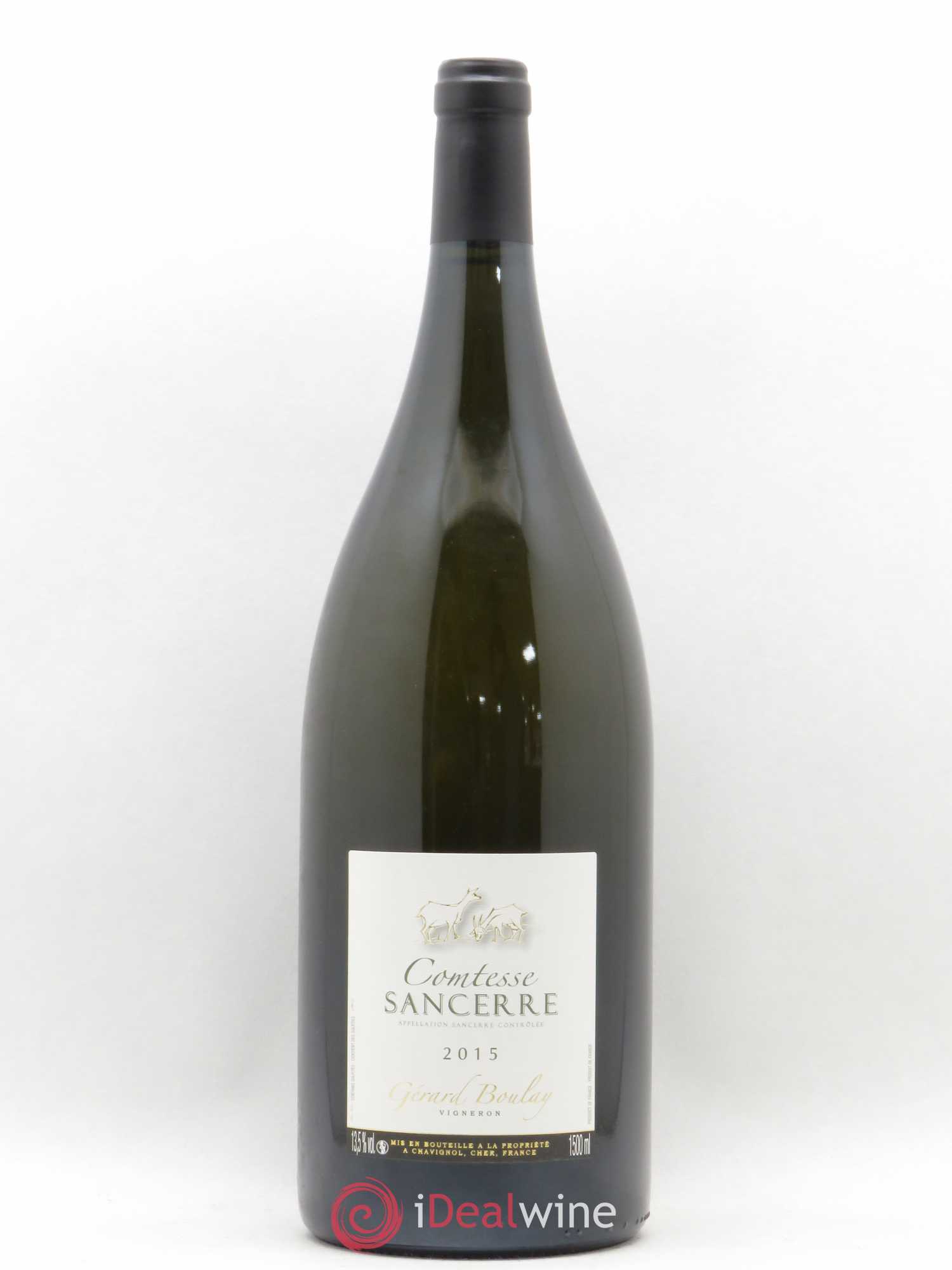 Sancerre Comtesse Gérard Boulay 2015 - Lot de 1 magnum - 0