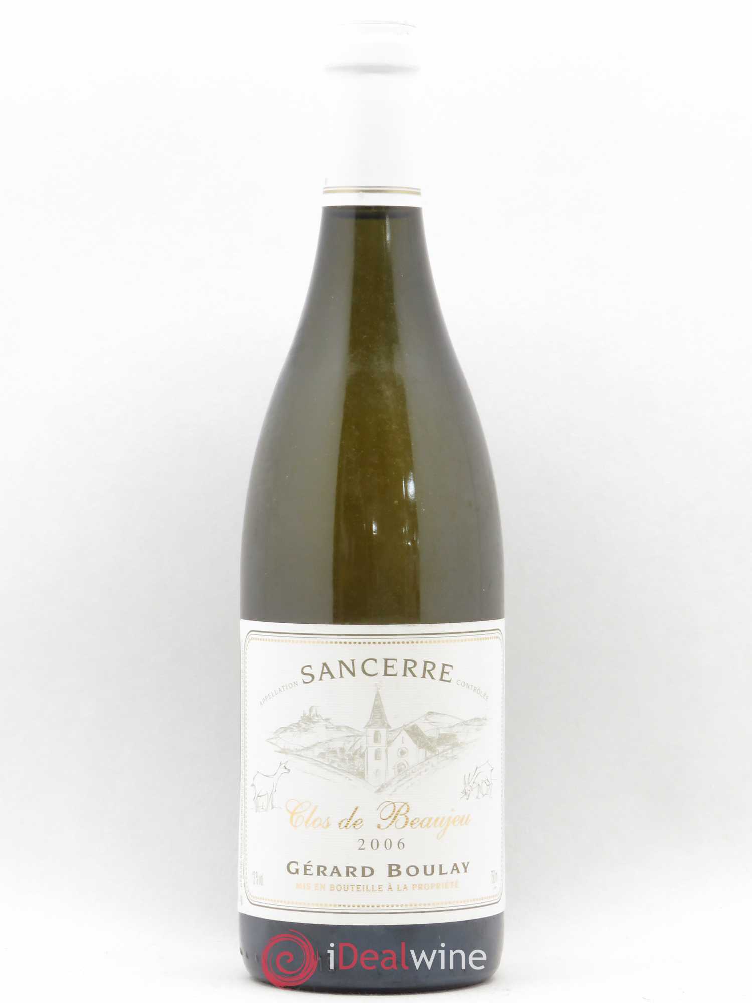 Sancerre Clos de Beaujeu Gérard Boulay 2006 - Lot de 1 bouteille - 0