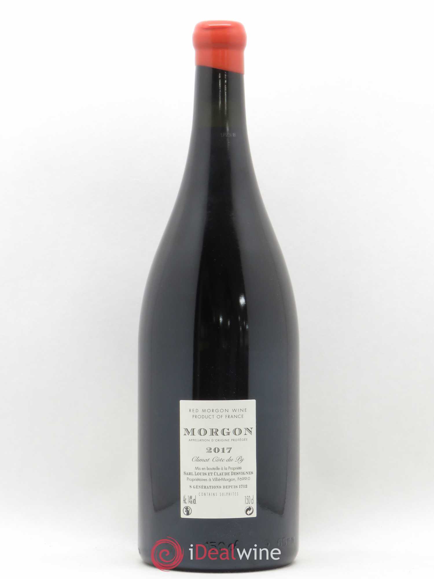 Morgon Côte du Py Louis-Claude Desvignes 2017 - Lot de 1 magnum - 1
