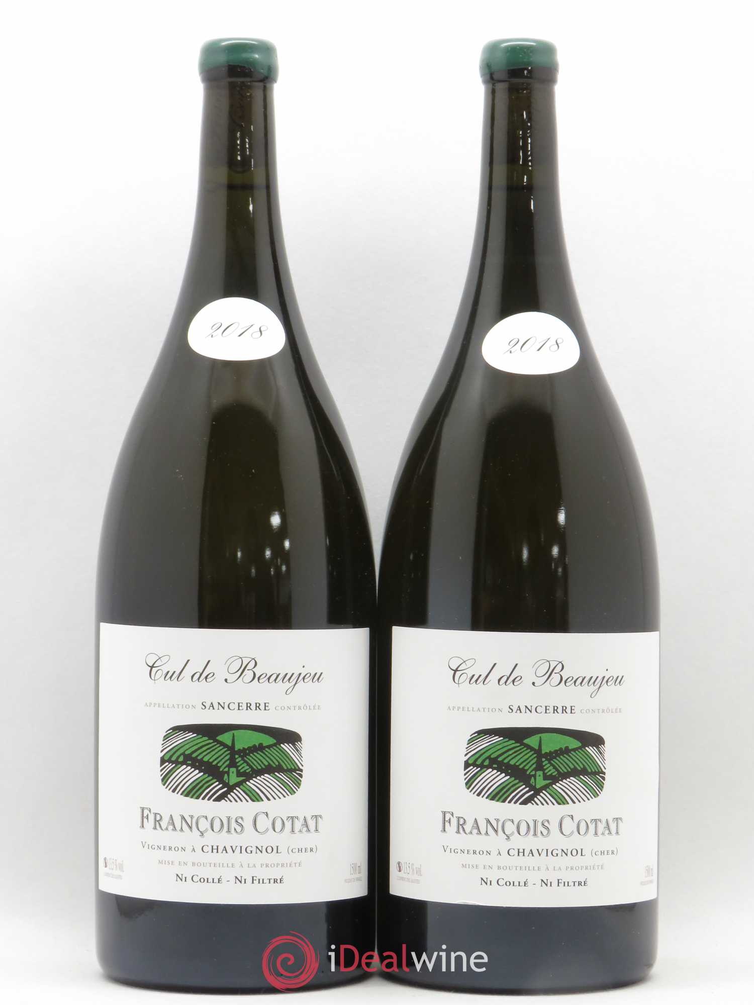 Sancerre Les Culs de Beaujeu François Cotat 2018 - Lot de 2 magnums - 0