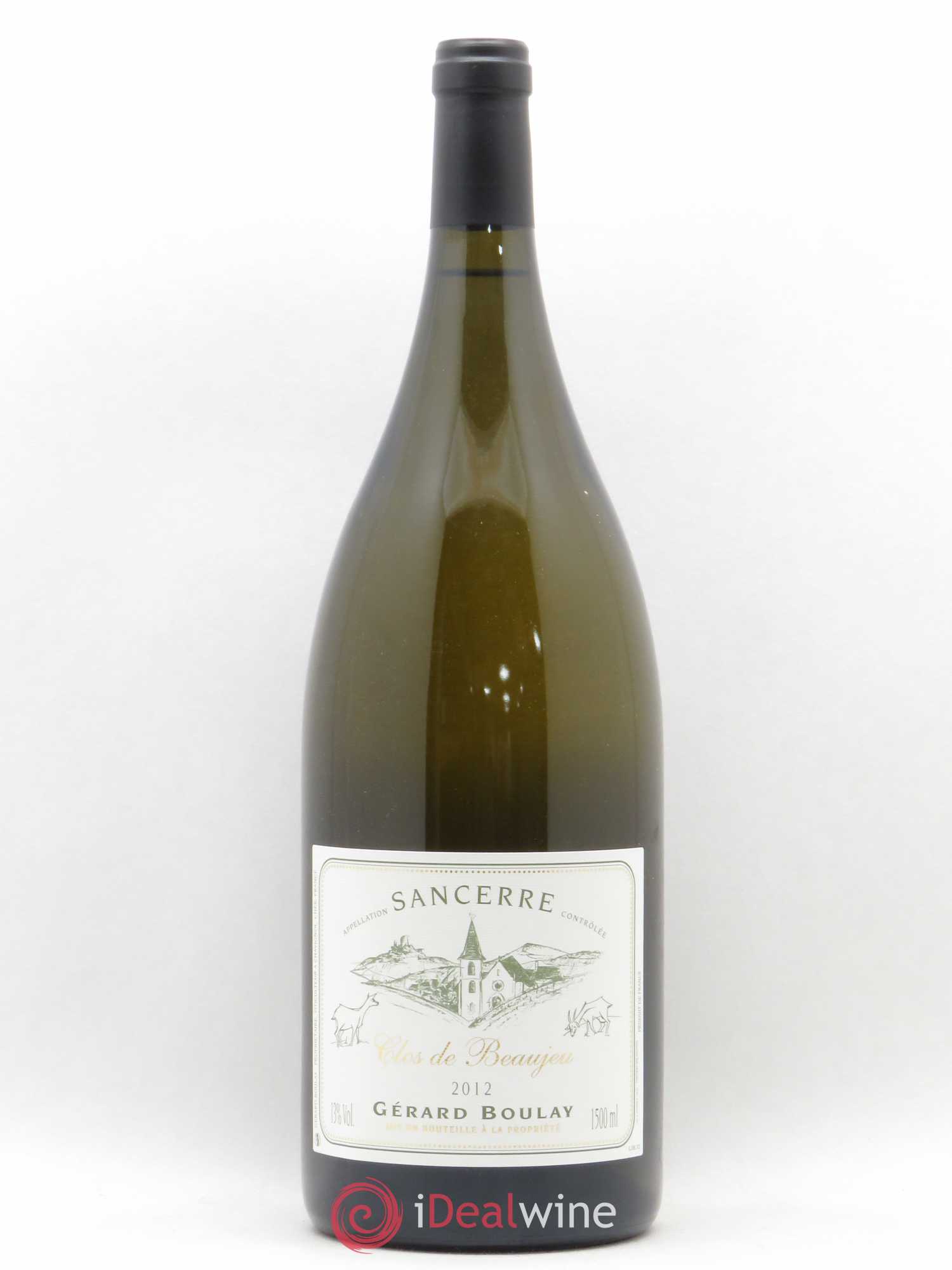 Sancerre Clos de Beaujeu Gérard Boulay 2012 - Lot de 1 magnum - 0