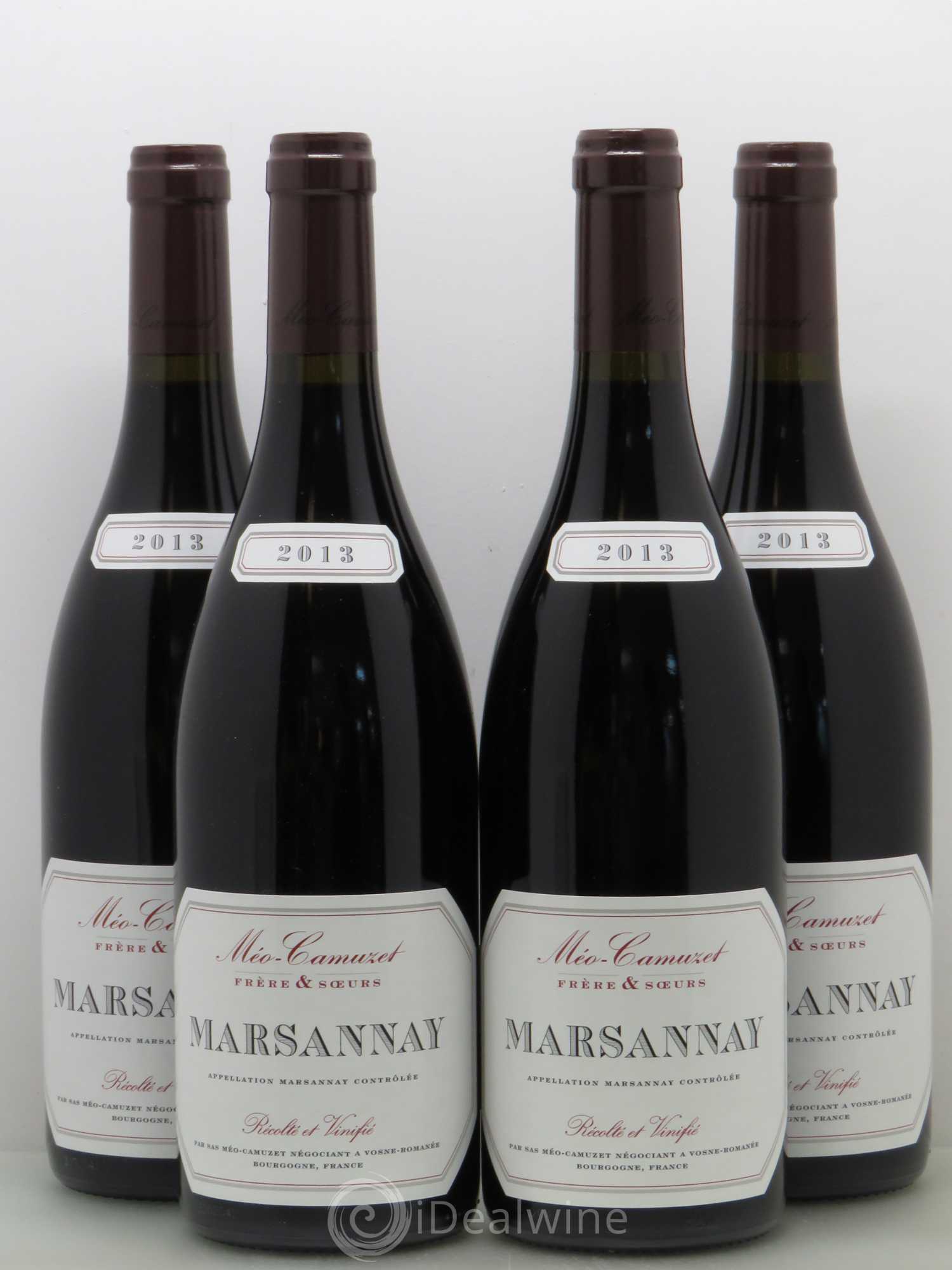 Marsannay Méo-Camuzet (Domaine) 2013 - Lot de 4 bouteilles - 0