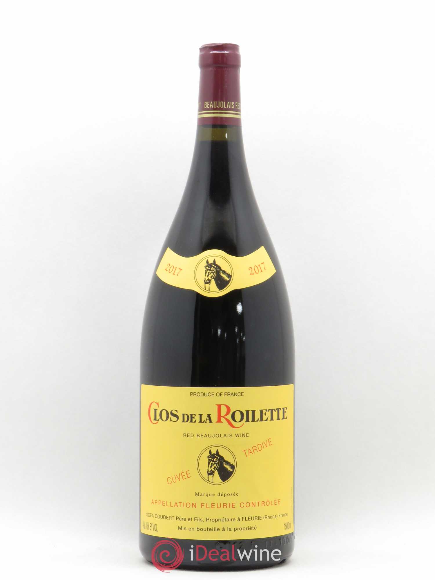 Fleurie Cuvée Tardive Clos de la Roilette 2017 - Lot de 1 magnum - 0