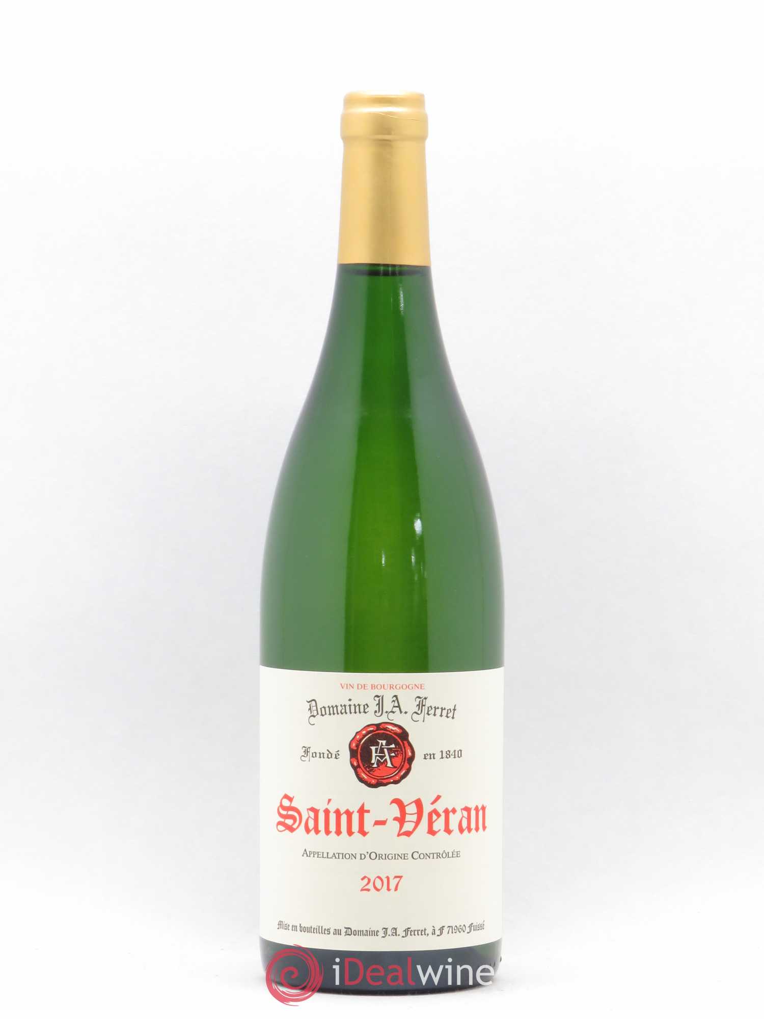 Saint-Véran J.A. Ferret (Domaine) (sans prix de réserve) 2017 - Lot de 1 bouteille - 0