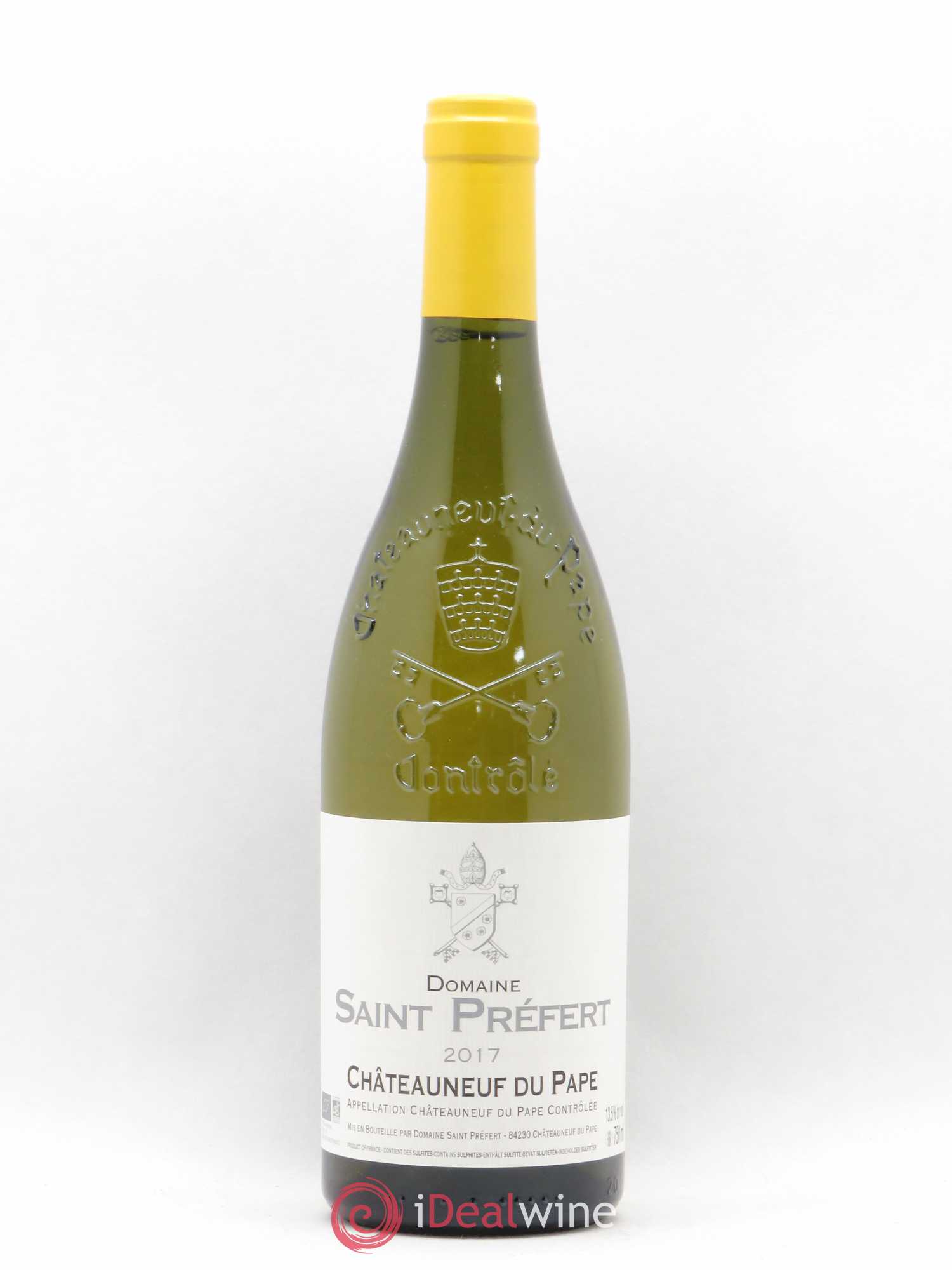 Châteauneuf-du-Pape Domaine de Saint Préfert 2017 - Lot de 1 bouteille - 0