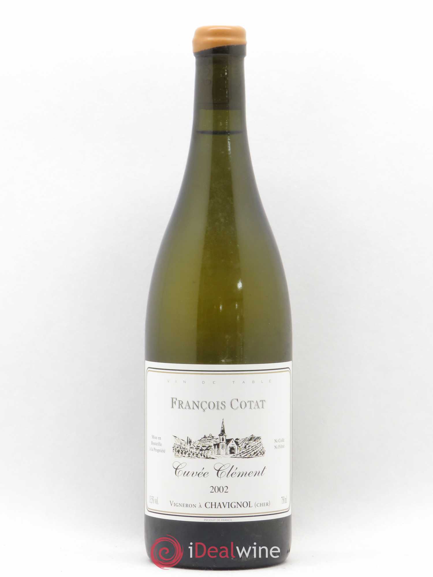Sancerre Cuvée Clément François Cotat 2002 - Posten von 1 Flasche - 0