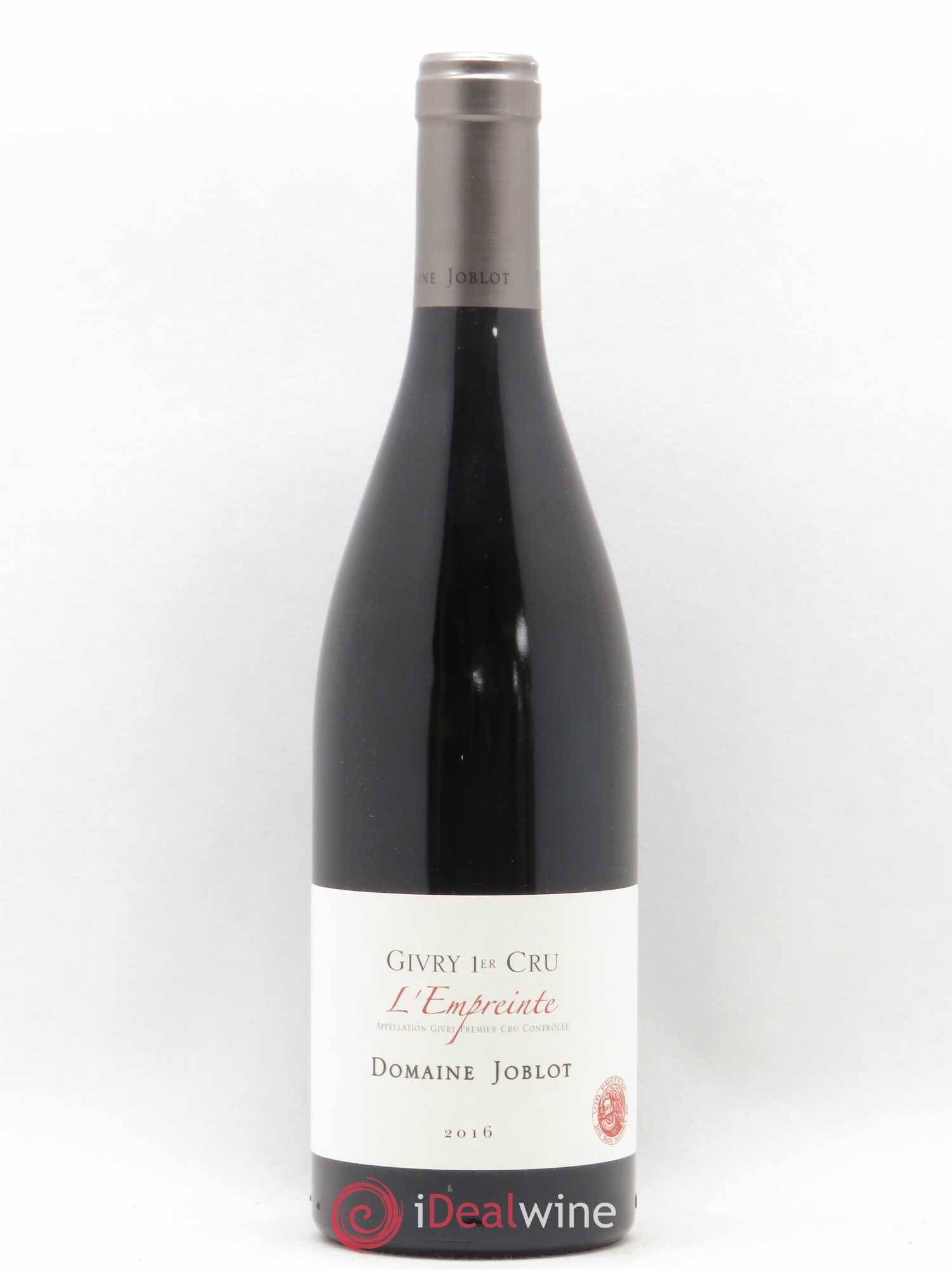 Givry 1er Cru L'Empreinte Joblot (Domaine) 2016 - Lot de 1 bouteille - 0
