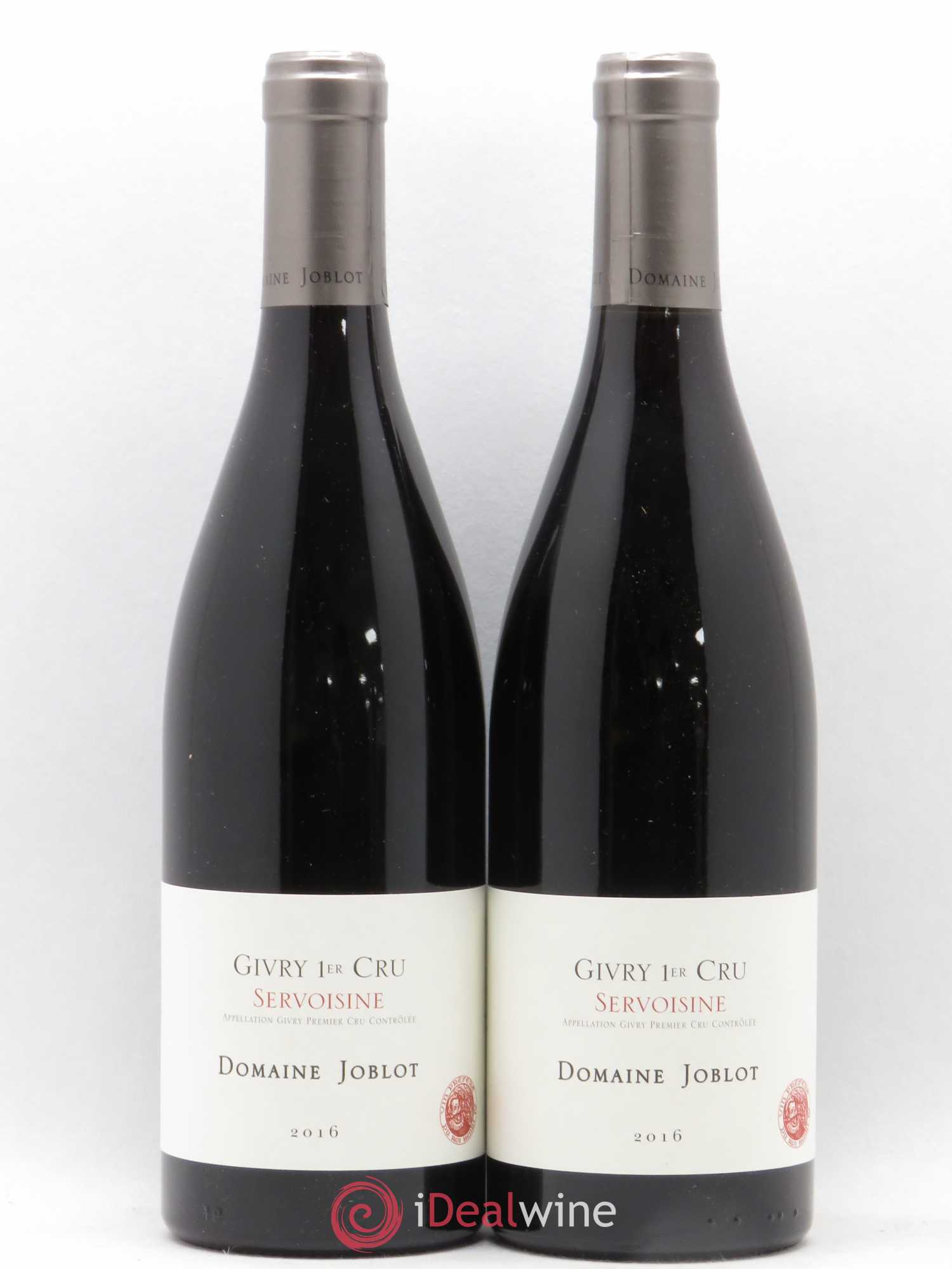 Givry 1er Cru Servoisine Joblot (Domaine) 2016 - Lot de 2 bouteilles - 0