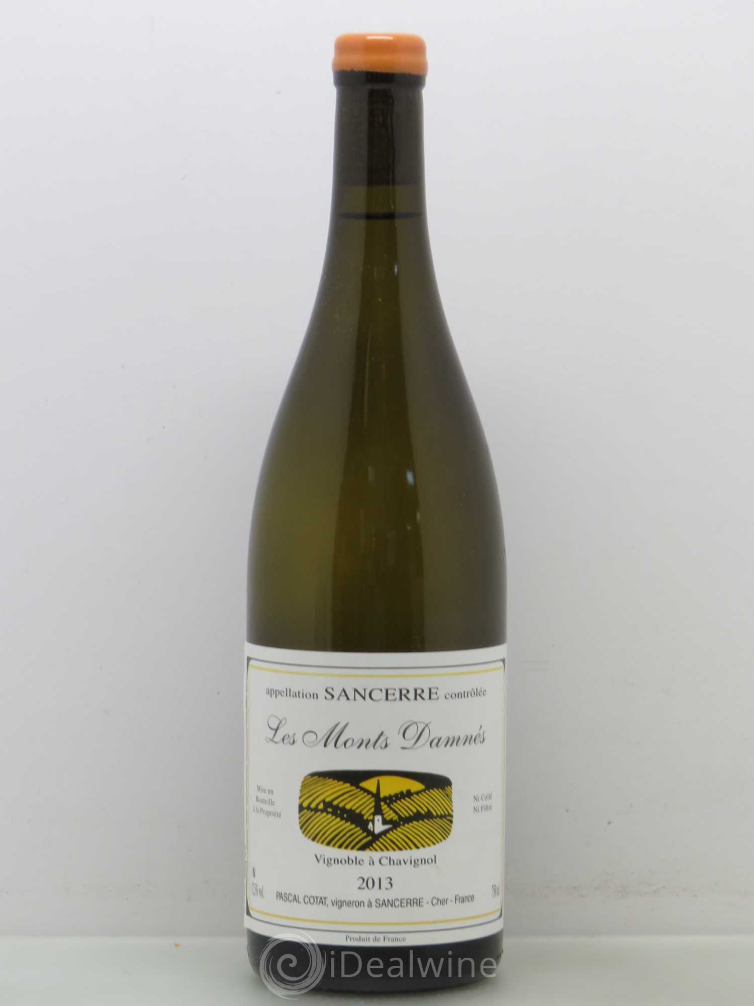 Sancerre Pascal Cotat Les Monts Damnes 2013 - Posten von 1 Flasche - 0