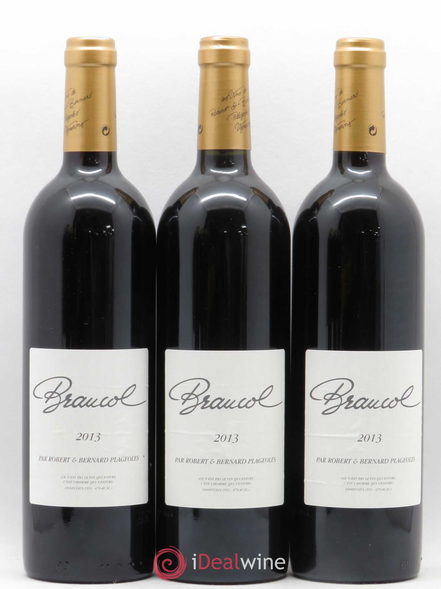 Gaillac Braucol Domaine Plageoles (sans prix de réserve) 2013 - Posten von 6 Flaschen - 1