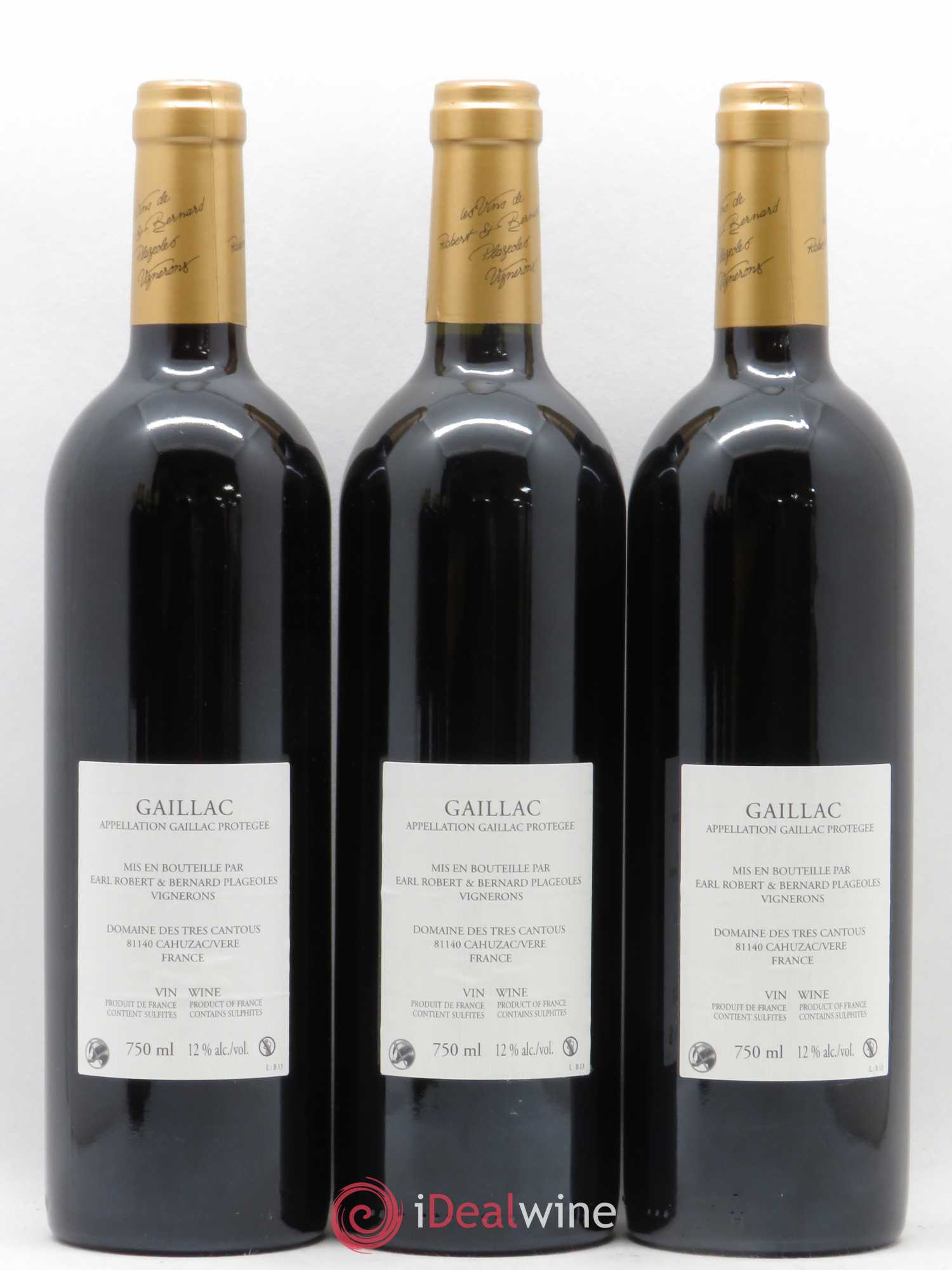Gaillac Braucol Domaine Plageoles (sans prix de réserve) 2013 - Posten von 6 Flaschen - 2