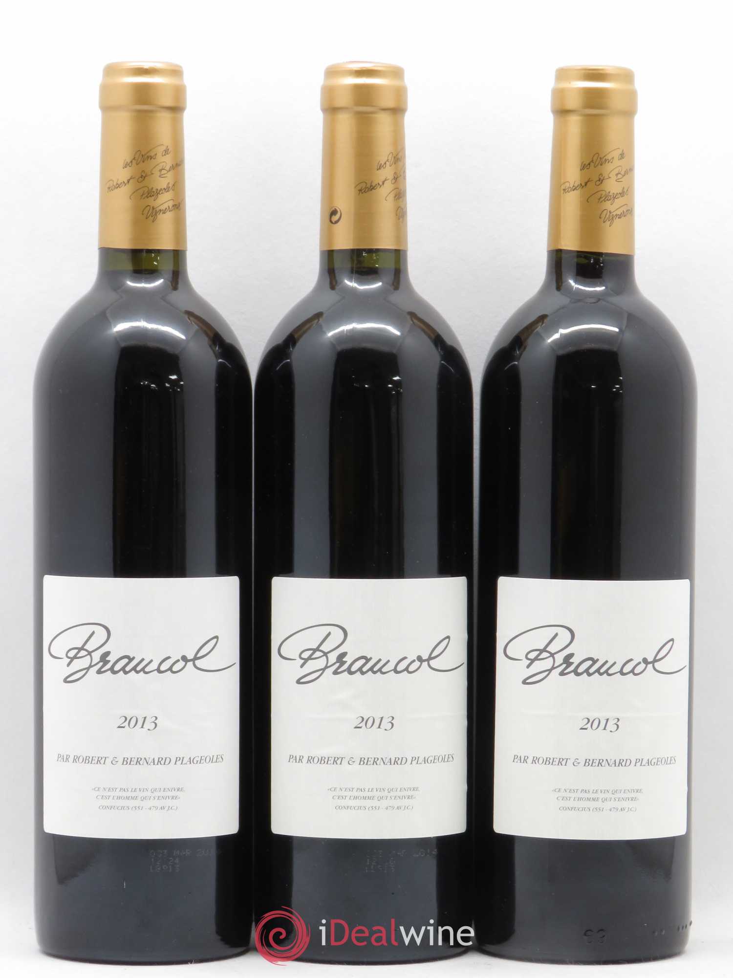 Gaillac Braucol Domaine Plageoles (sans prix de réserve) 2013 - Posten von 6 Flaschen - 3
