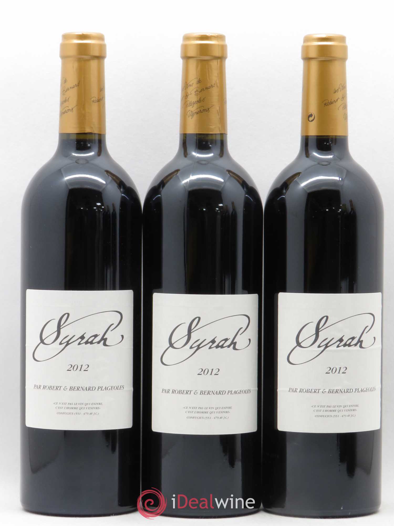 Gaillac Syrah Domaine Plageoles (sans prix de réserve) 2012 - Posten von 6 Flaschen - 1