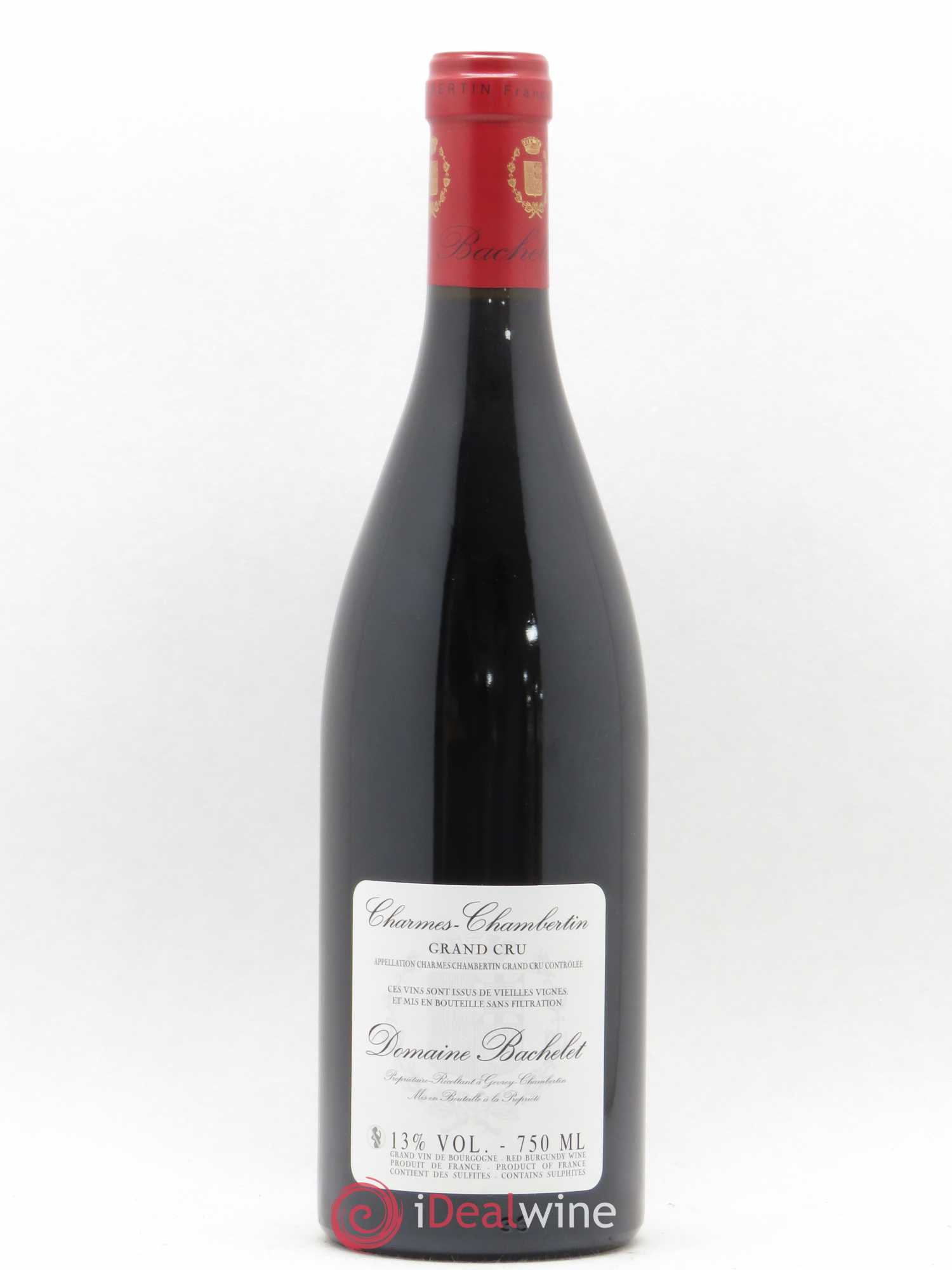 Charmes-Chambertin Grand Cru Vieilles Vignes Denis Bachelet (Domaine) 2016 - Lot de 1 bouteille - 1