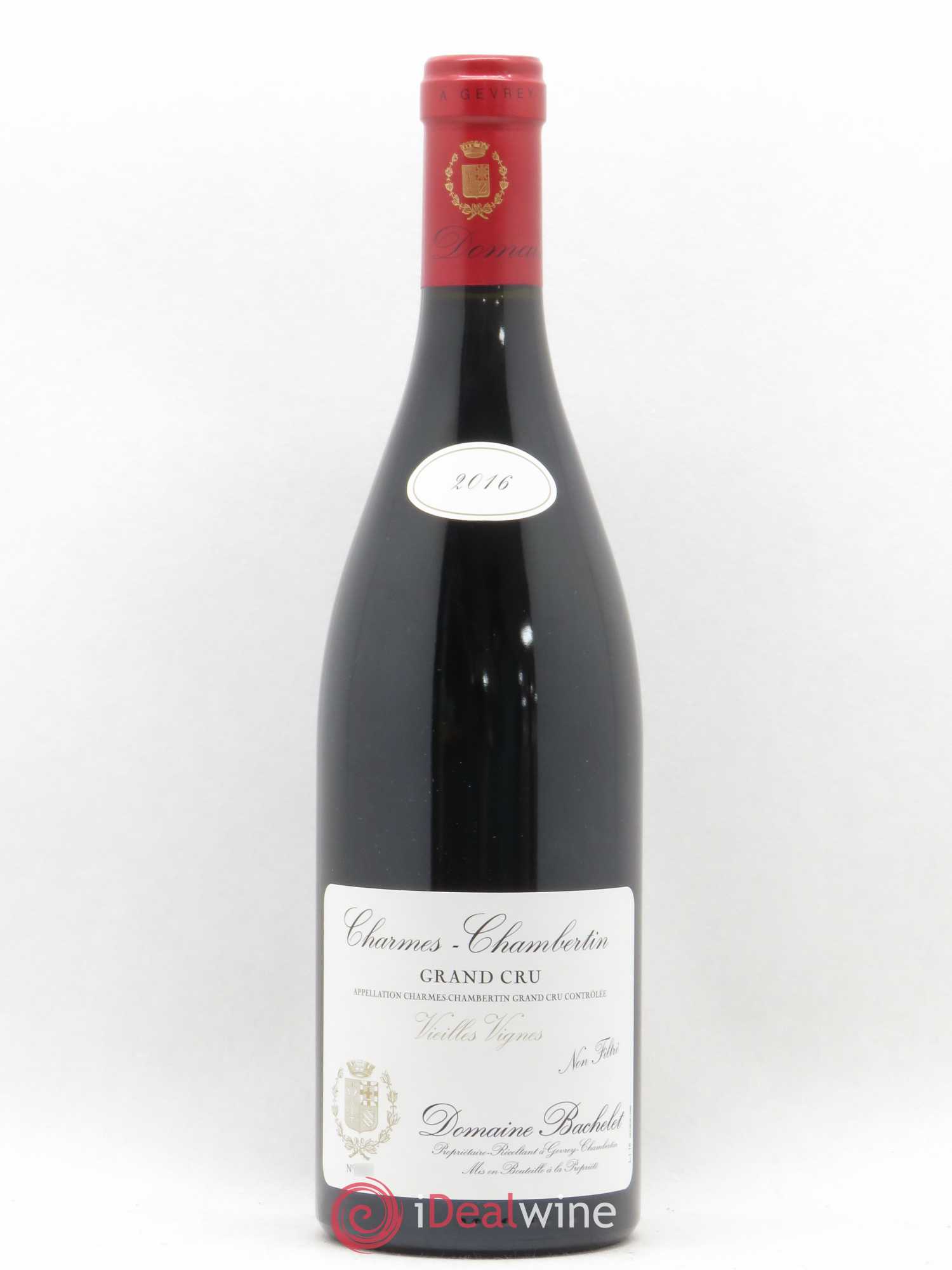 Charmes-Chambertin Grand Cru Vieilles Vignes Denis Bachelet (Domaine) 2016 - Lot de 1 bouteille - 0