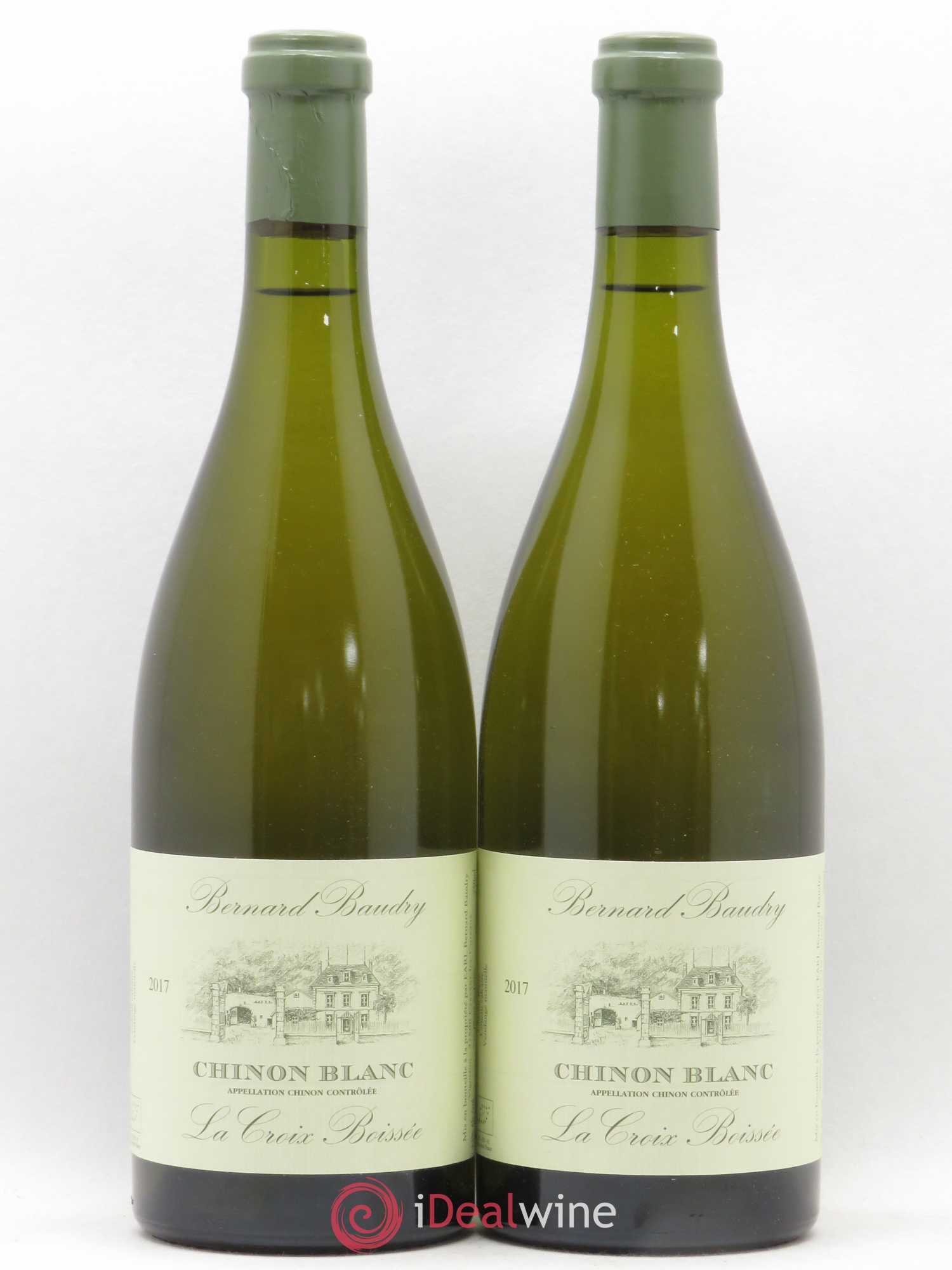 Chinon La Croix Boissée Bernard Baudry 2017 - Posten von 2 Flaschen - 0