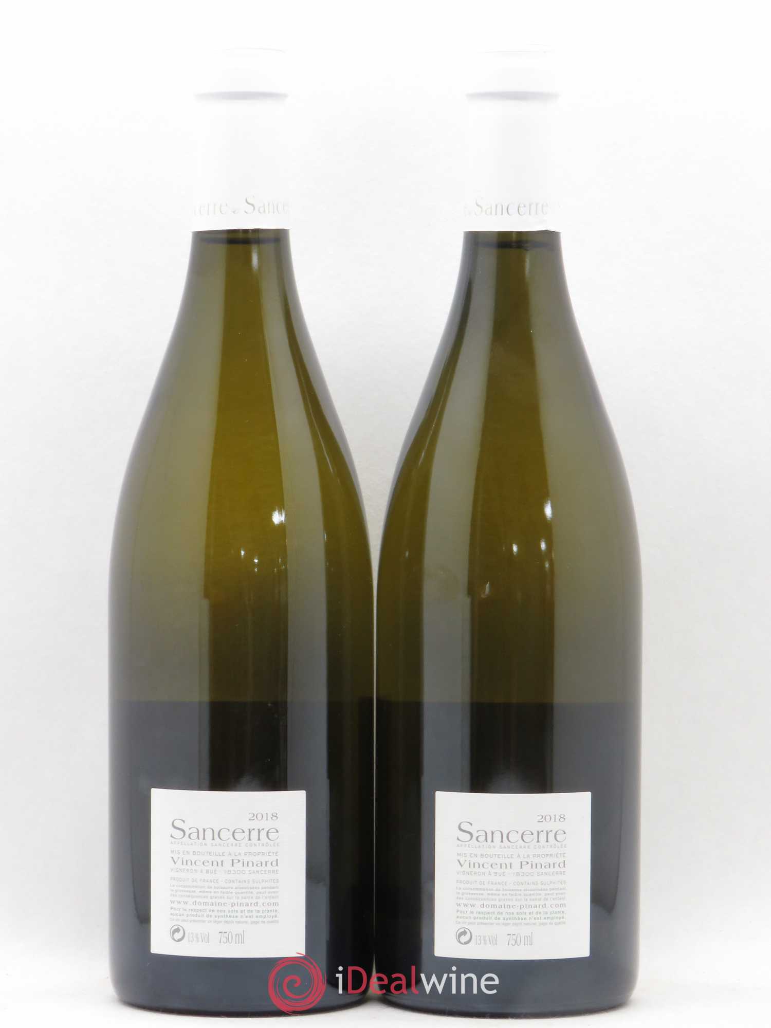 Sancerre Nuance Vincent Pinard 2018 - Lot de 2 bouteilles - 1