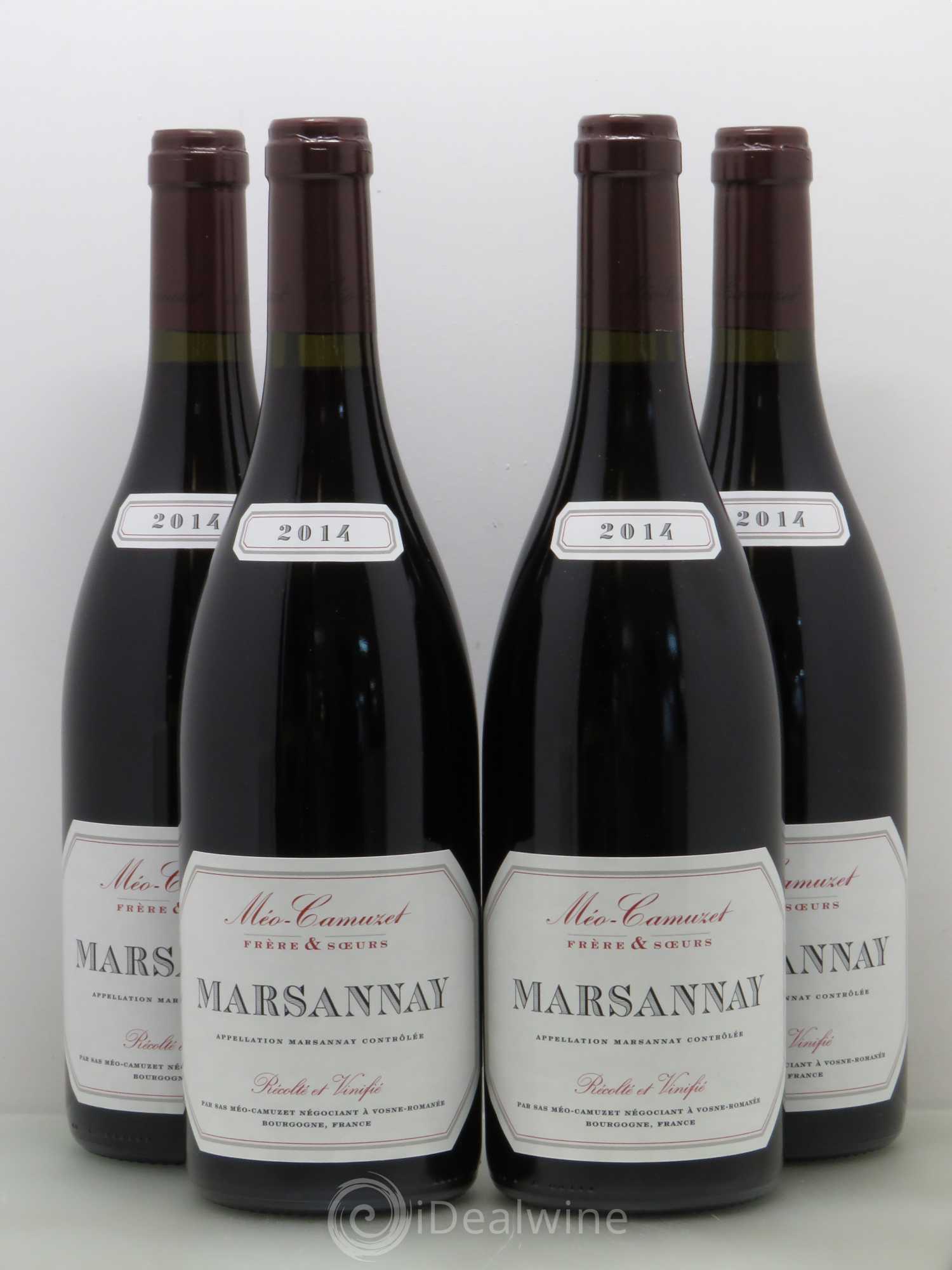 Marsannay Méo-Camuzet (Domaine) 2014 - Lot de 4 bouteilles - 0