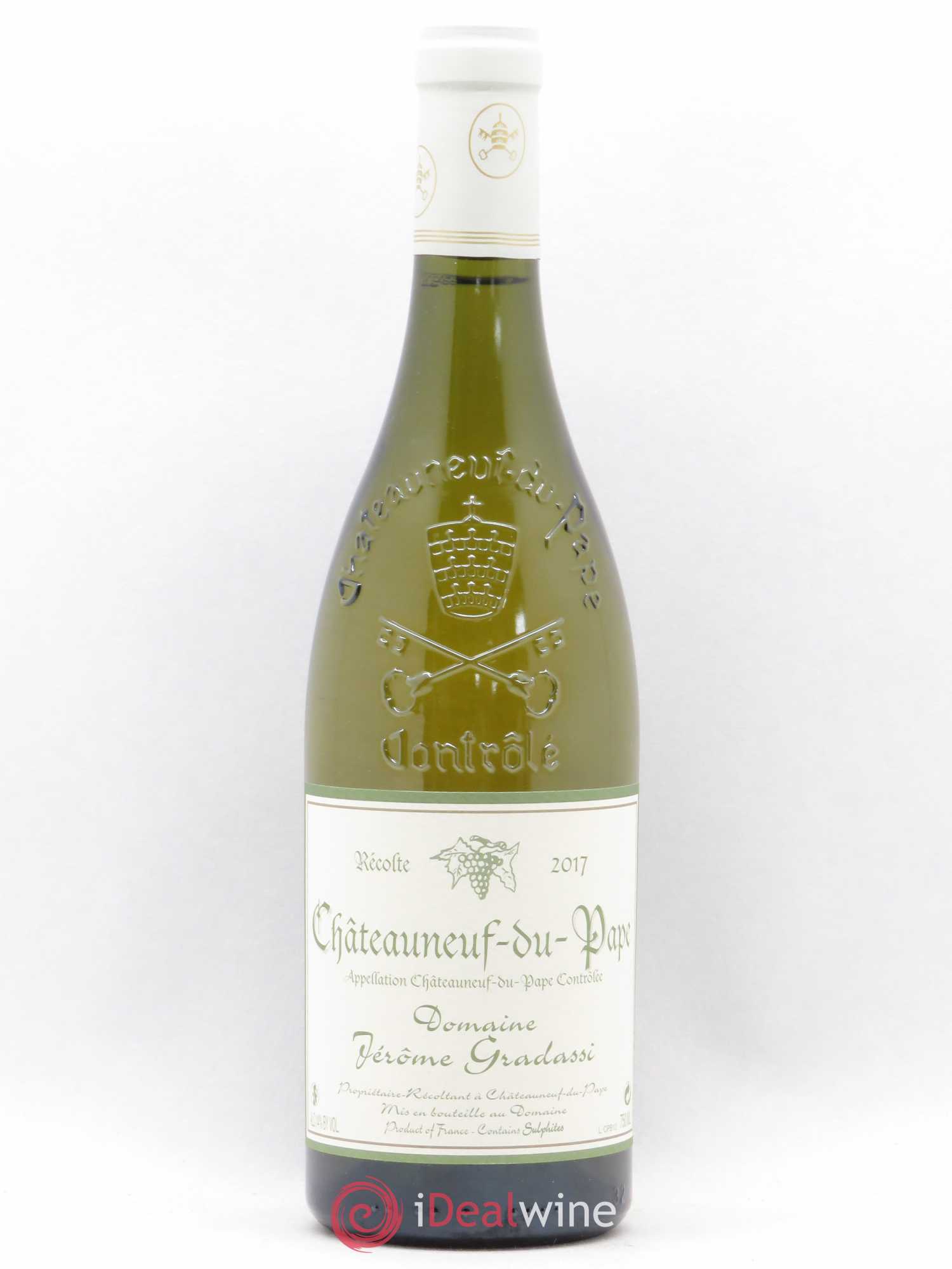 Châteauneuf-du-Pape Jérôme Gradassi 2017 - Lot de 1 bouteille - 0