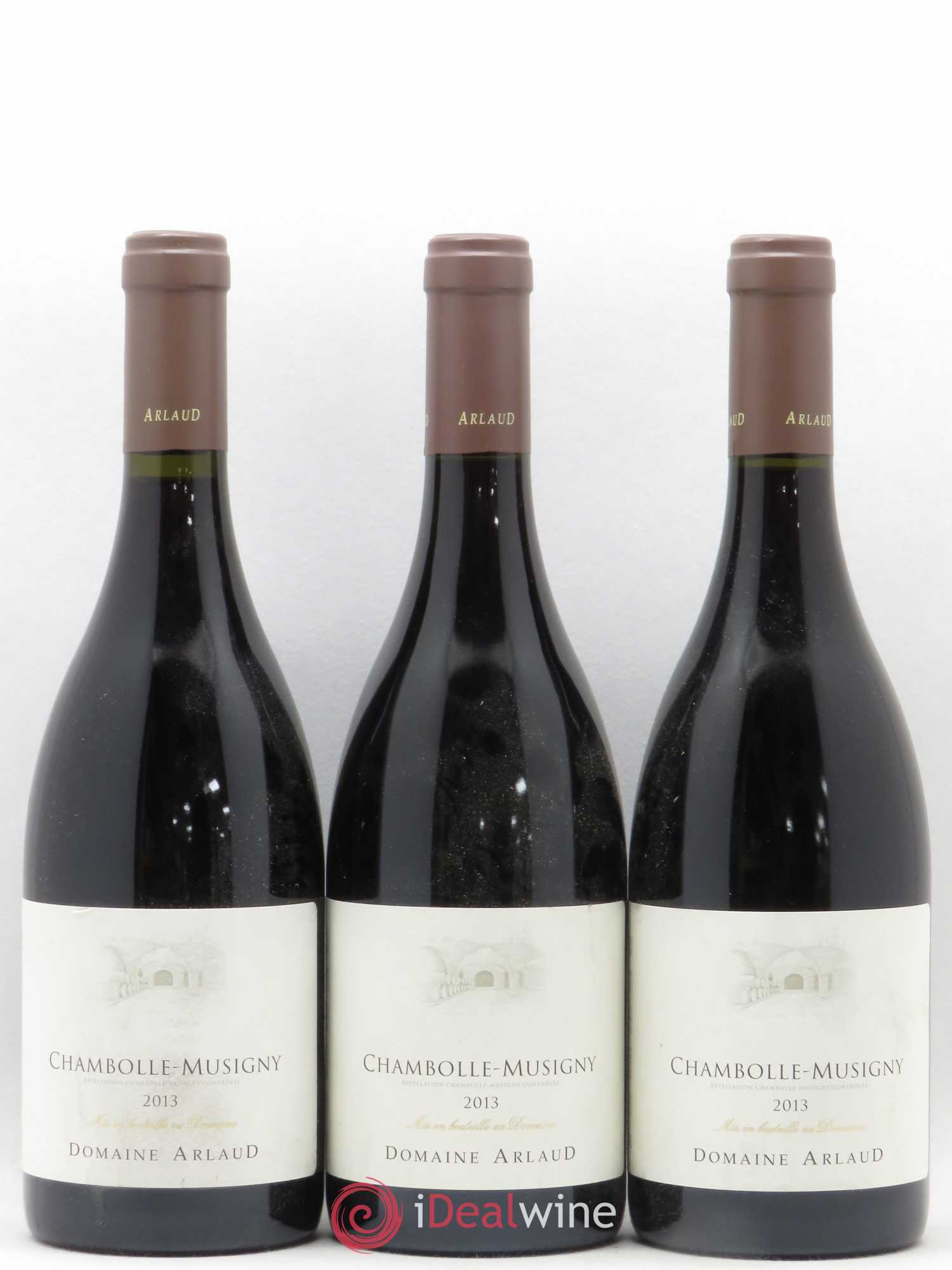 Chambolle-Musigny Arlaud 2013 - Lot de 3 bouteilles - 0