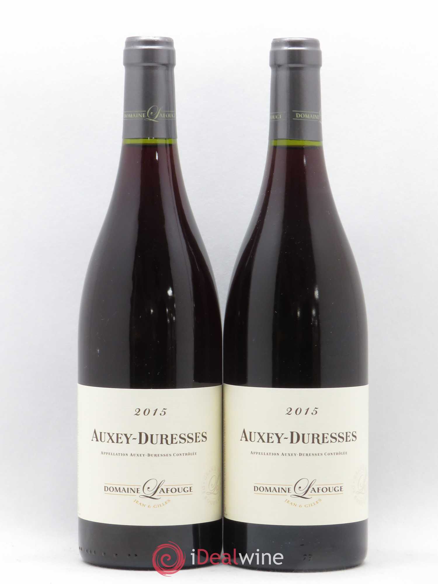 Auxey-Duresses Domaine Lafouge (sans prix de réserve) 2015 - Posten von 2 Flaschen - 0
