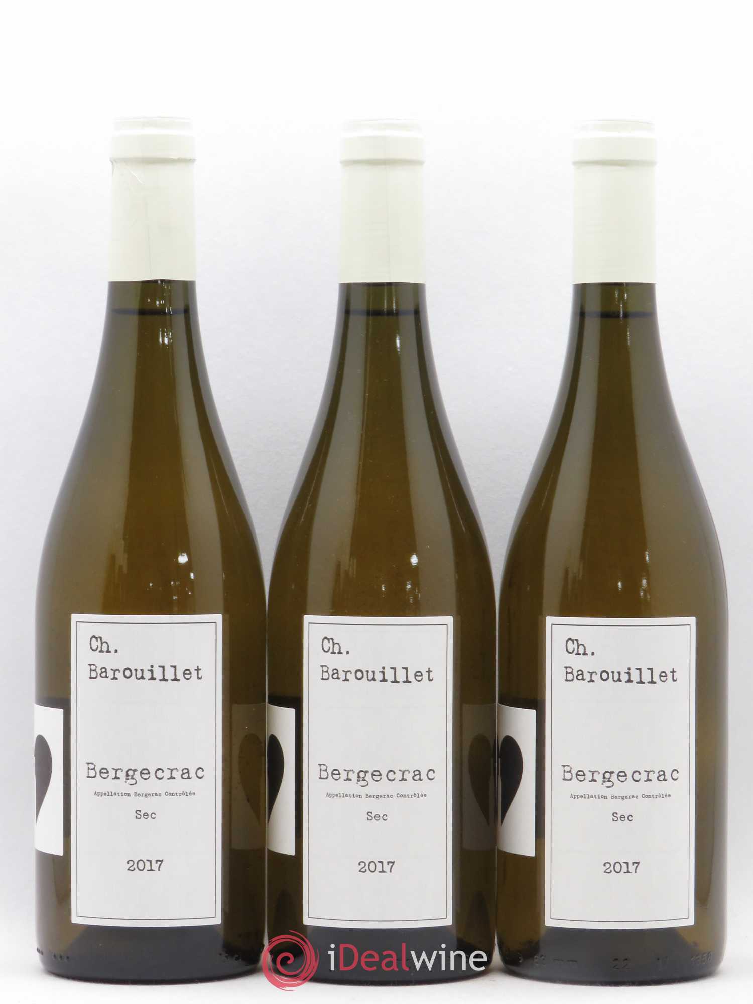 Bergerac Château Barouillet (sans prix de réserve) 2017 - Posten von 6 Flaschen - 1