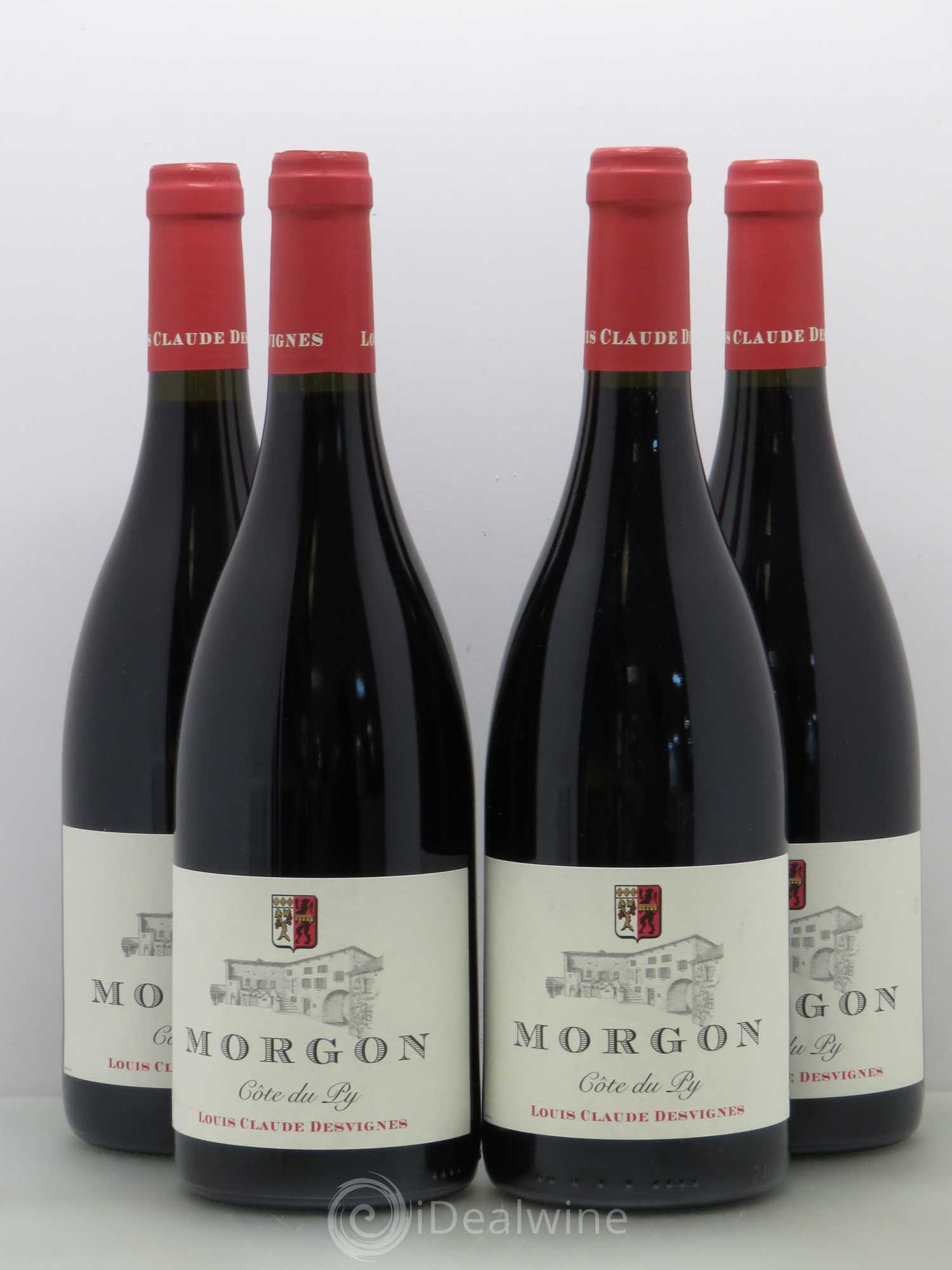 Morgon Côte du Py Louis-Claude Desvignes 2015 - Lot de 4 bouteilles - 0