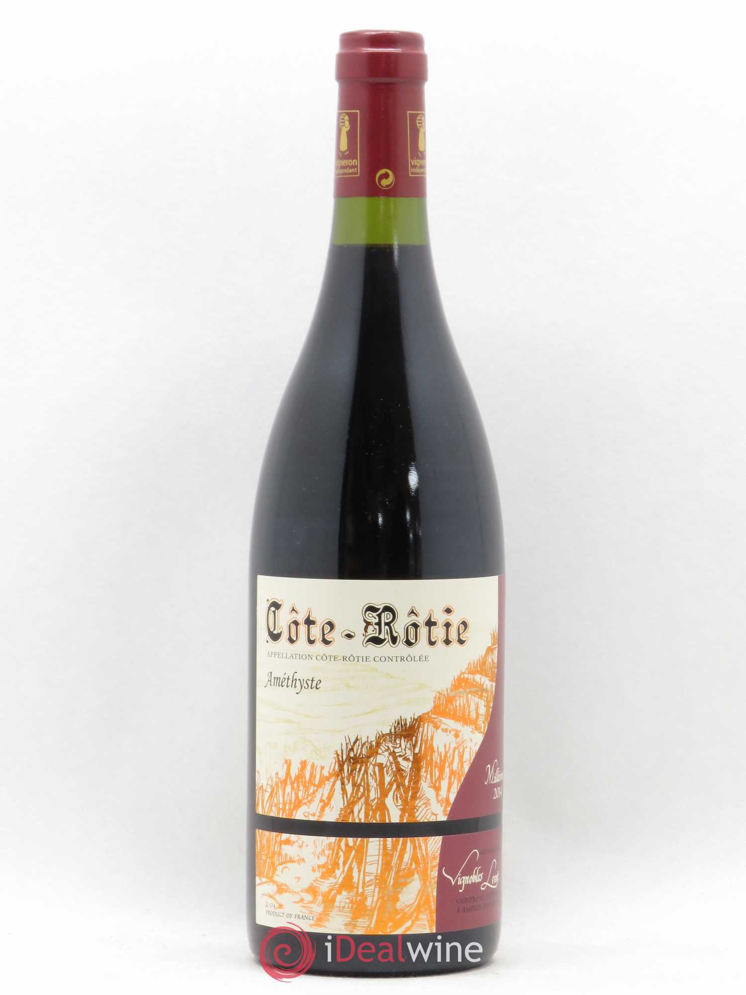 Côte-Rôtie Améthyste Vignobles Levet 2014 - Lot de 1 bouteille - 0