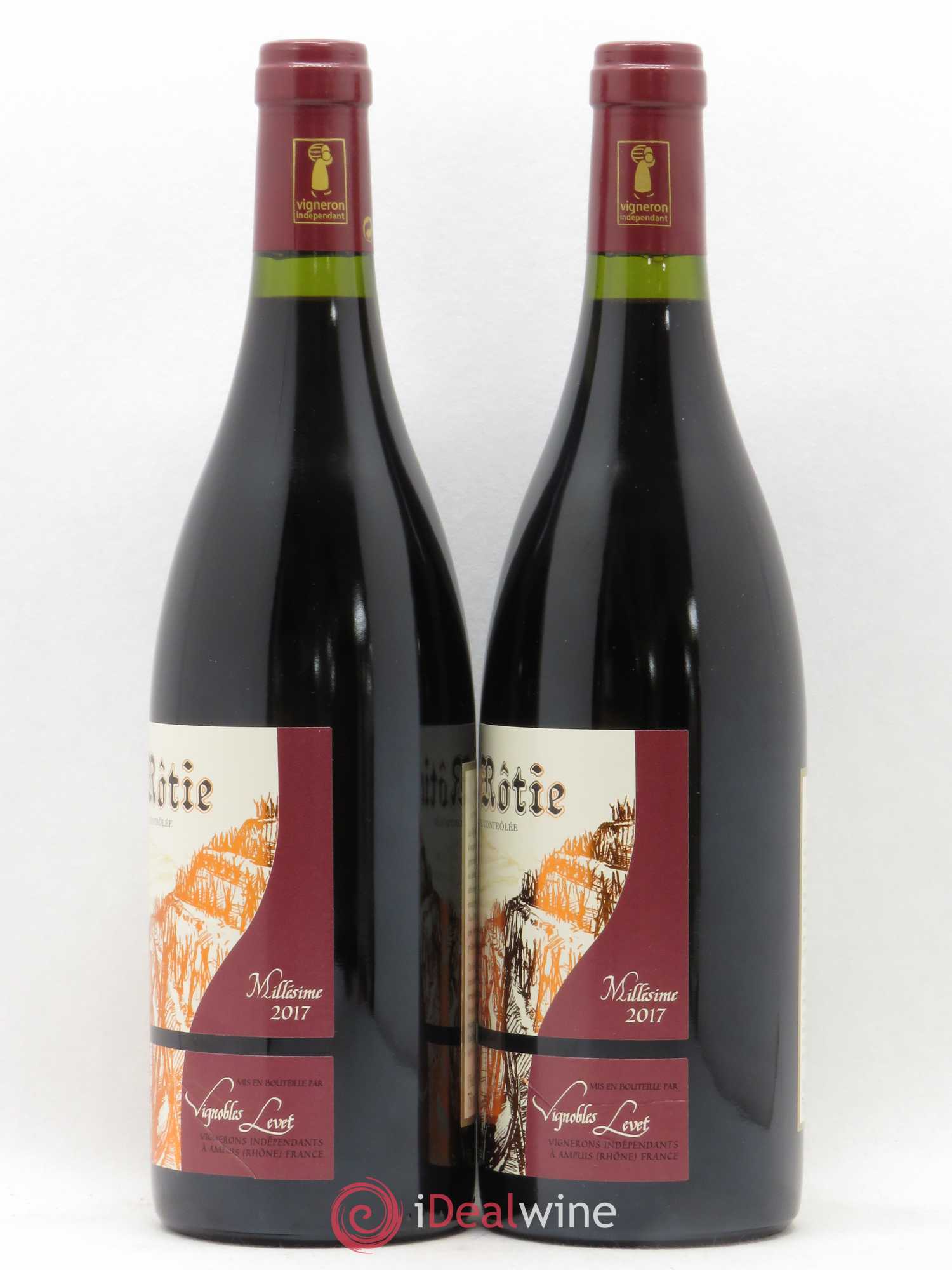 Côte-Rôtie Maestria Vignobles Levet 2017 - Lot de 2 bouteilles - 1