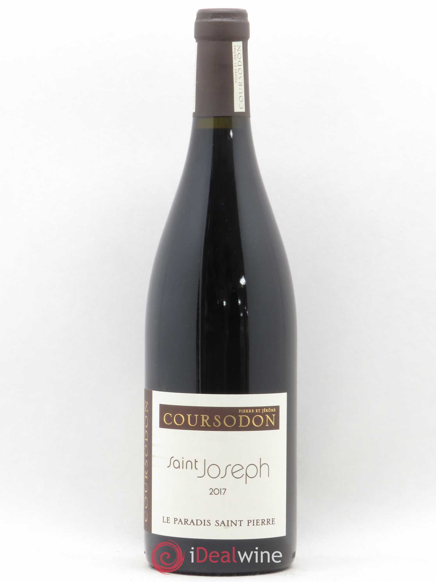 Saint-Joseph Le Paradis Saint-Pierre Pierre et Jérôme Coursodon 2017 - Lot de 1 bouteille - 0