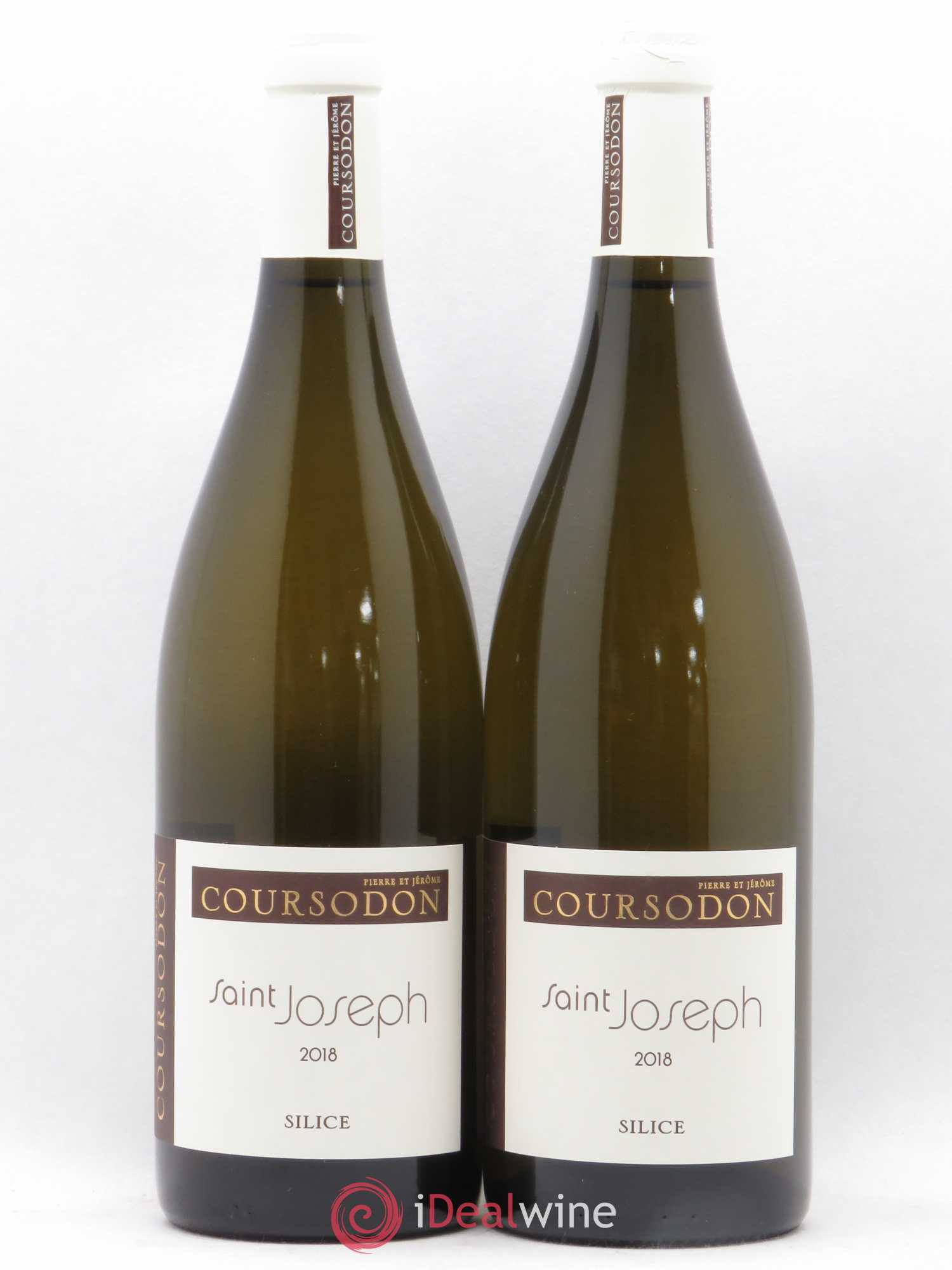 Saint-Joseph Silice Pierre et Jérôme Coursodon (sans prix de réserve) 2018 - Lot de 2 bouteilles - 0