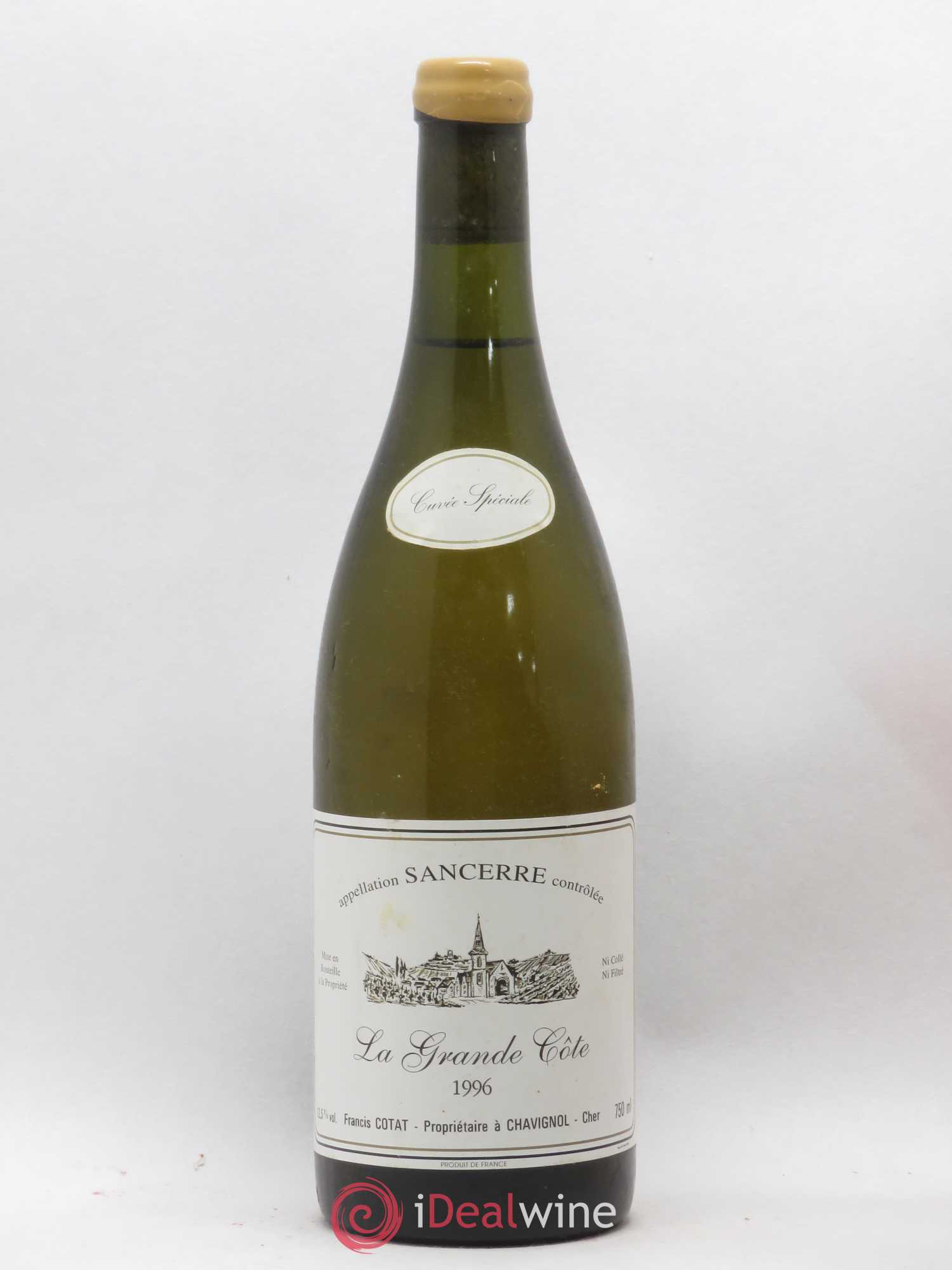 Sancerre La Grande Côte cuvée spéciale Francis Cotat 1996 - Posten von 1 Flasche - 0