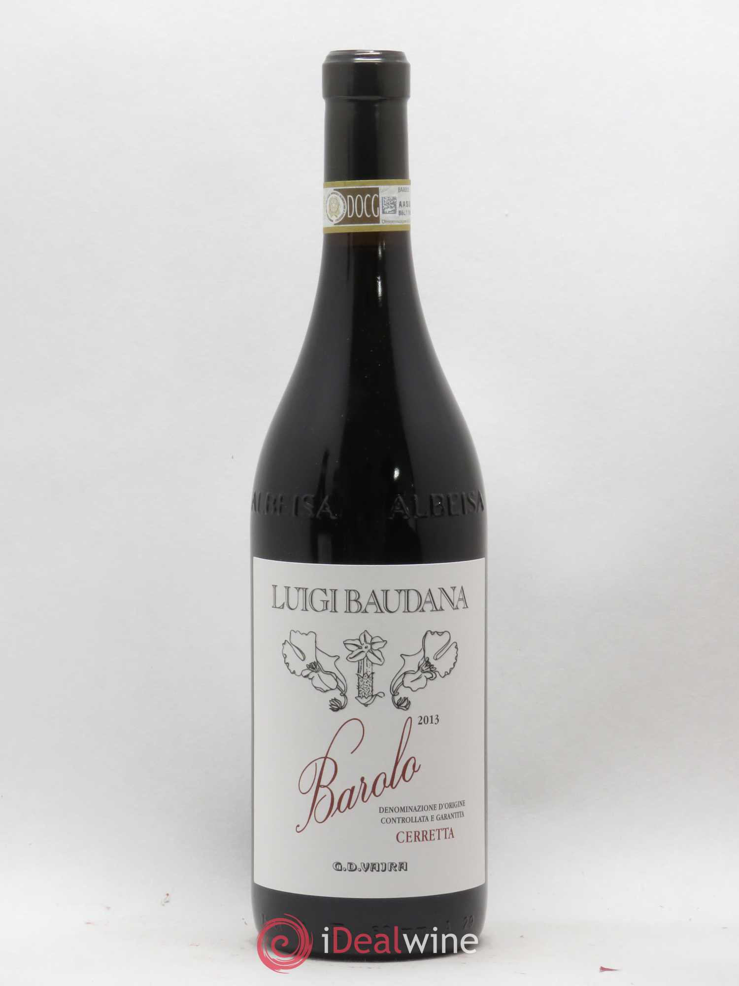 Barolo Baudana G.D. Vajra & Luigi Baudana Cerretta 2013 - Posten von 1 Flasche - 0