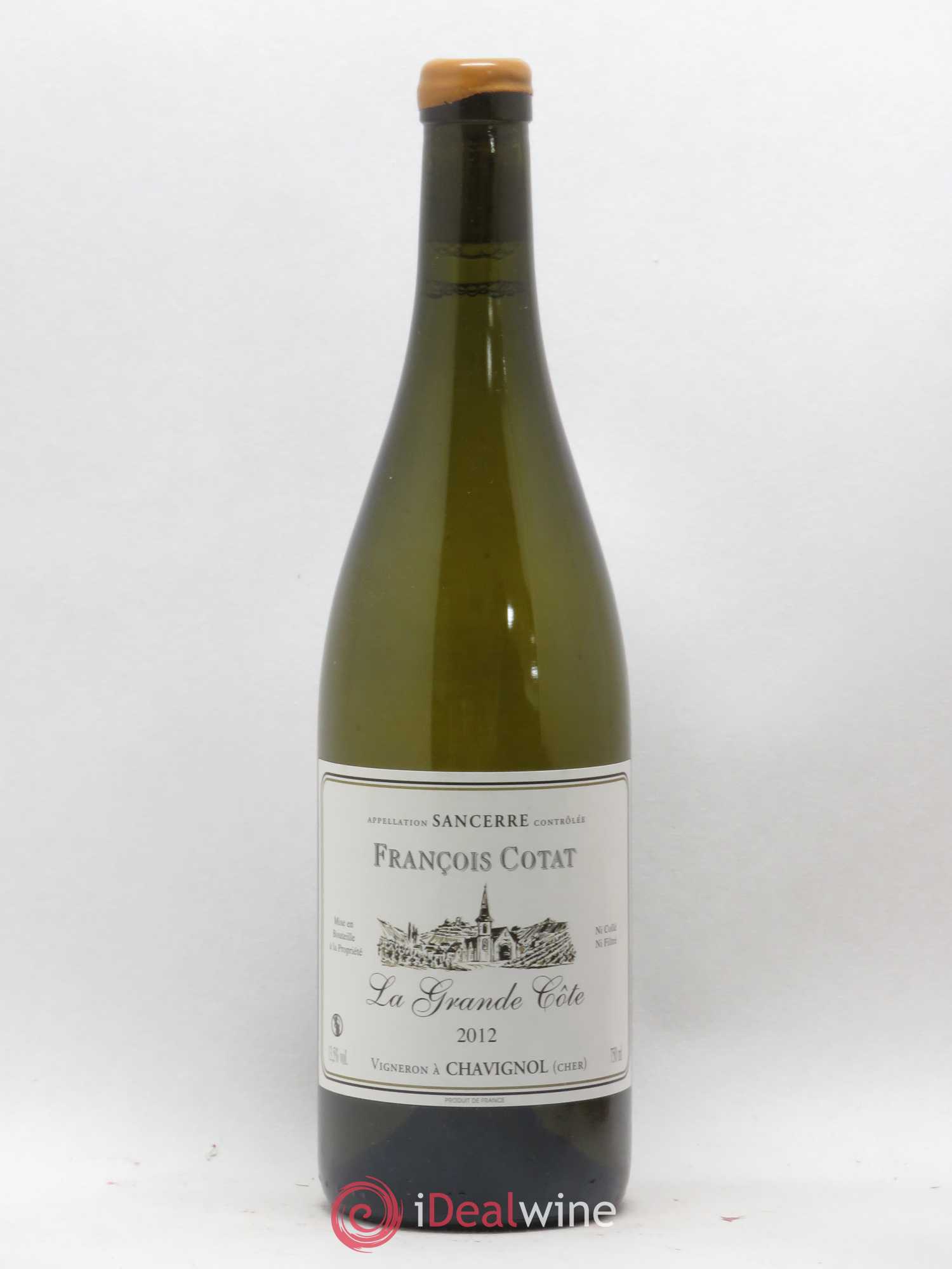 Sancerre La Grande Côte François Cotat 2012 - Lot de 1 bouteille - 0
