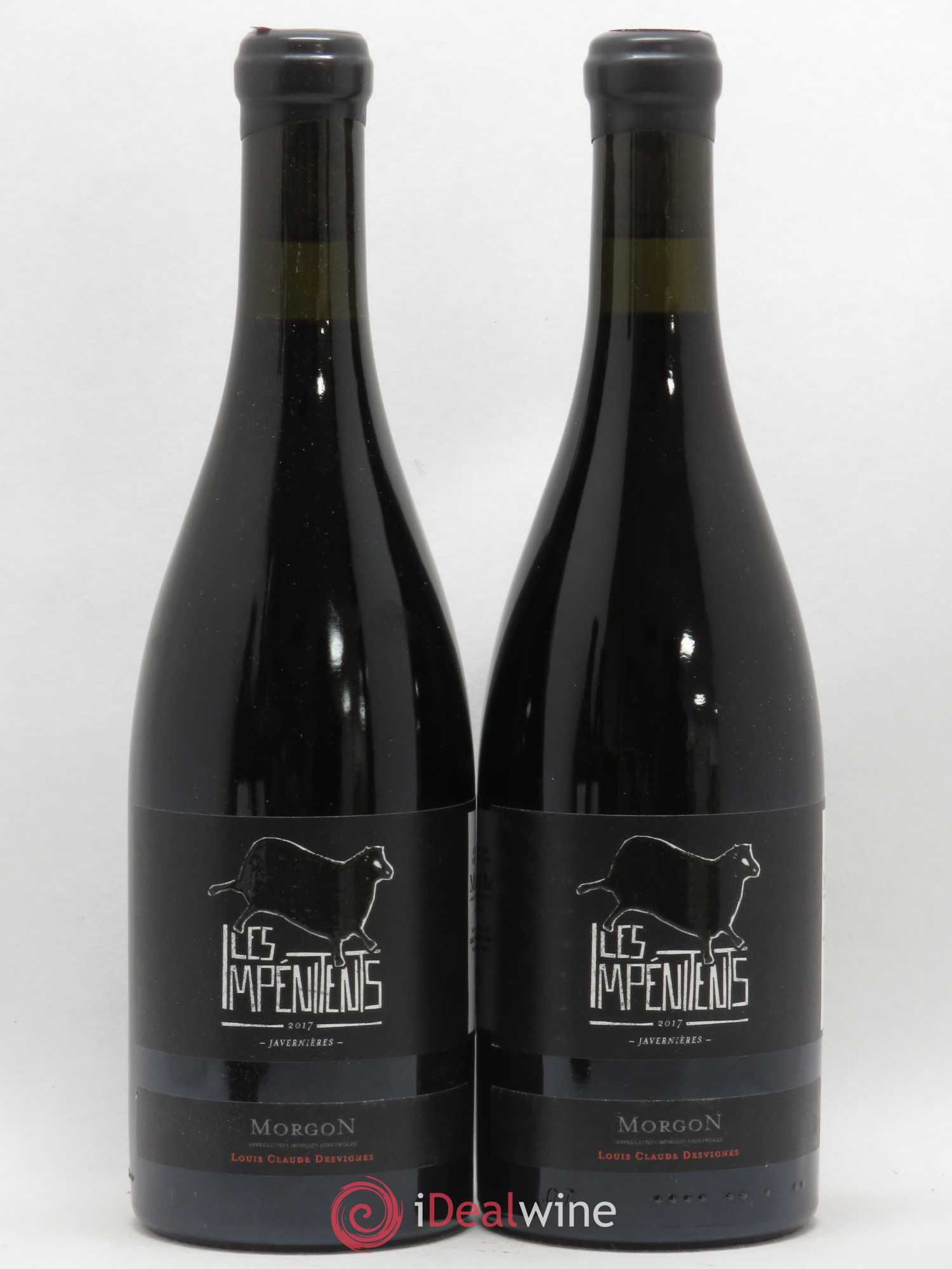 Morgon Javernières Les Impénitents Louis-Claude Desvignes 2017 - Lot de 2 bouteilles - 0