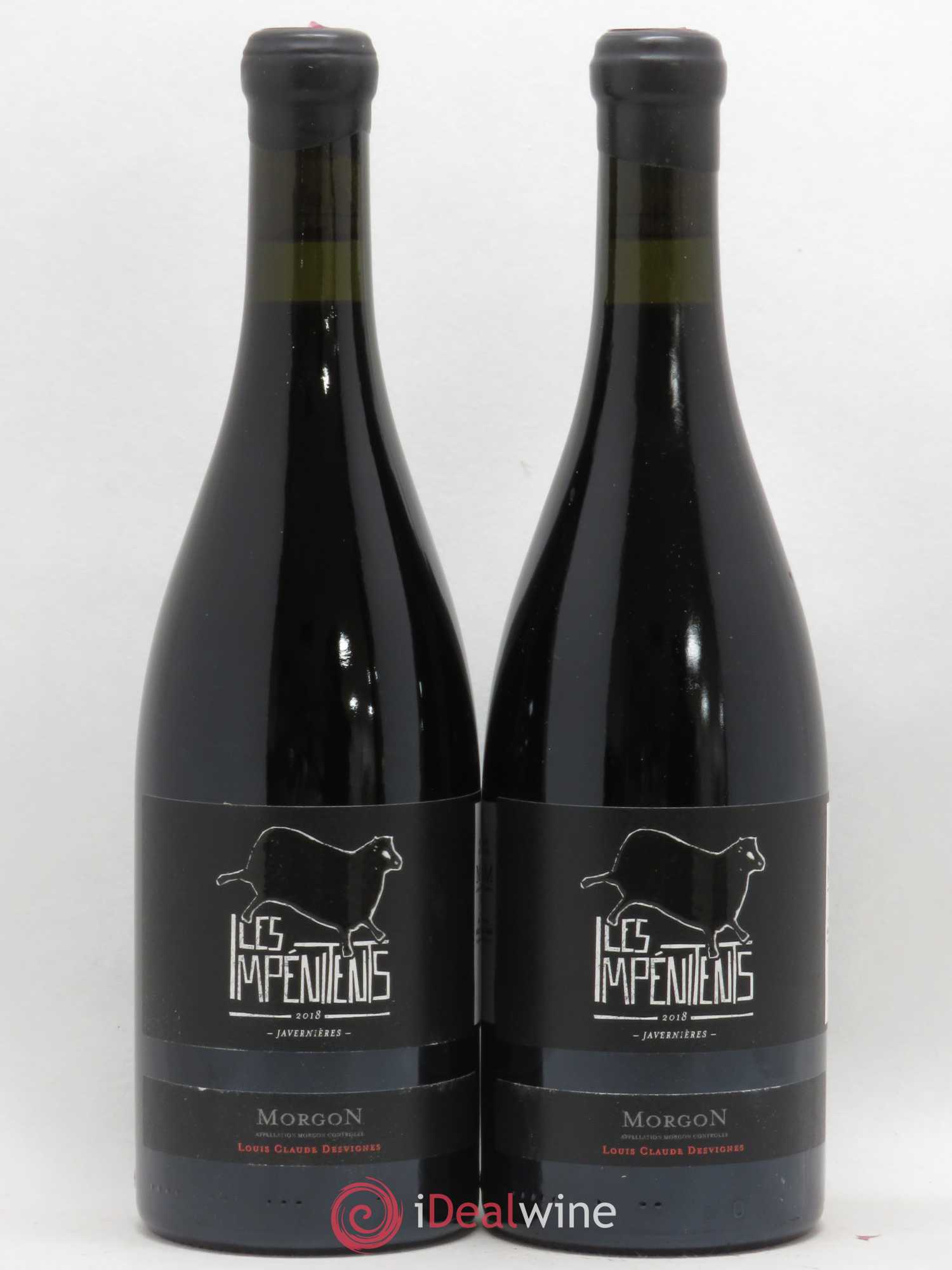 Morgon Javernières Les Impénitents Louis-Claude Desvignes 2018 - Lot de 2 bouteilles - 0