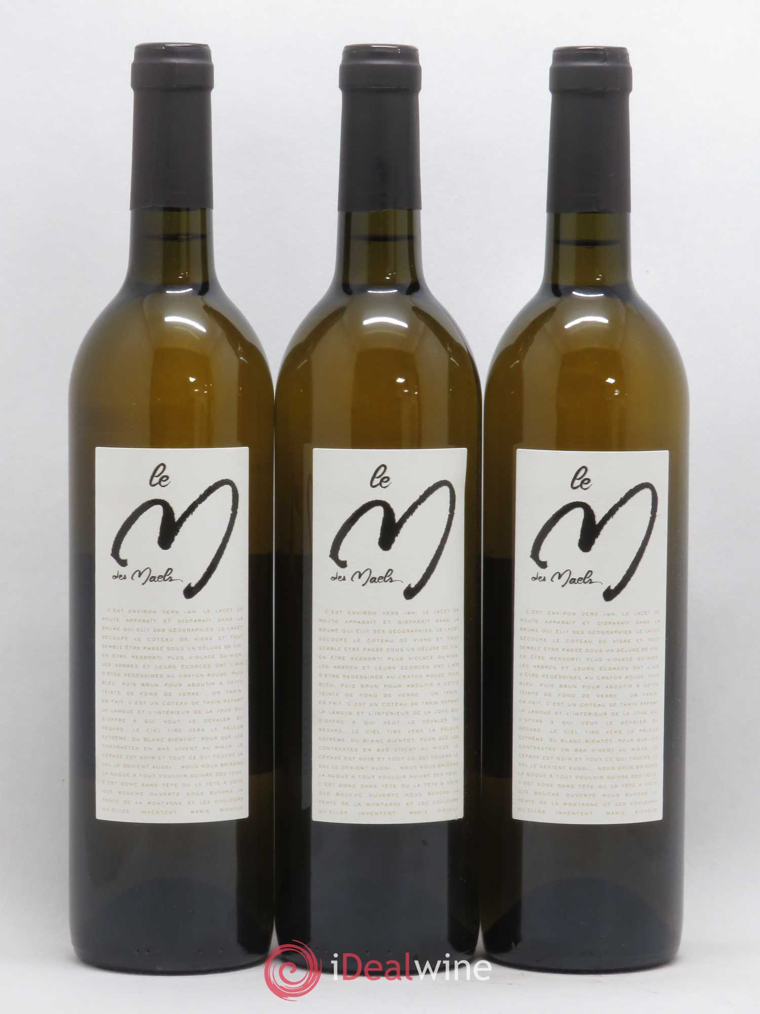 Pays d'Oc Le M des Maels Domaine des Maels (sans prix de réserve) 2015 - Posten von 6 Flaschen - 1
