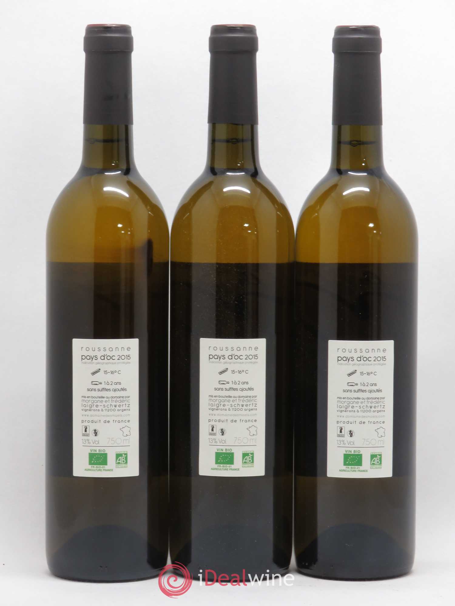 Pays d'Oc Le M des Maels Domaine des Maels (sans prix de réserve) 2015 - Posten von 6 Flaschen - 2