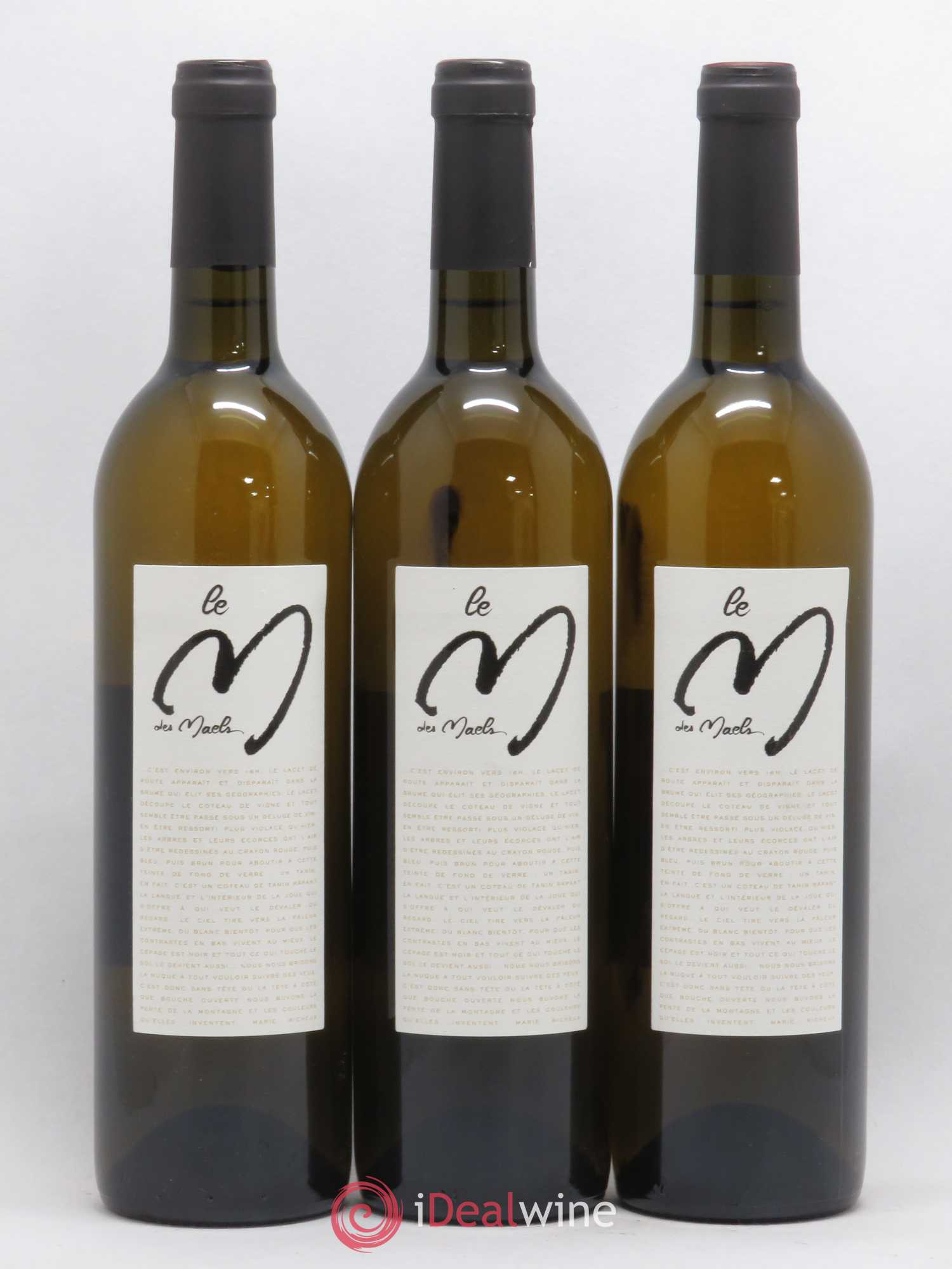 Pays d'Oc Le M des Maels Domaine des Maels (sans prix de réserve) 2015 - Posten von 6 Flaschen - 3