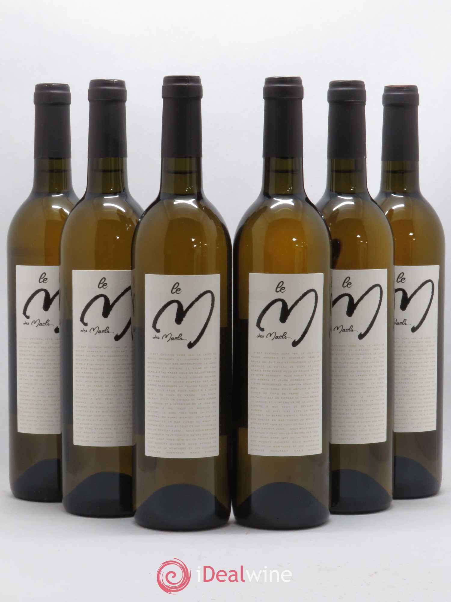Pays d'Oc Le M des Maels Domaine des Maels (sans prix de réserve) 2015 - Posten von 6 Flaschen - 0