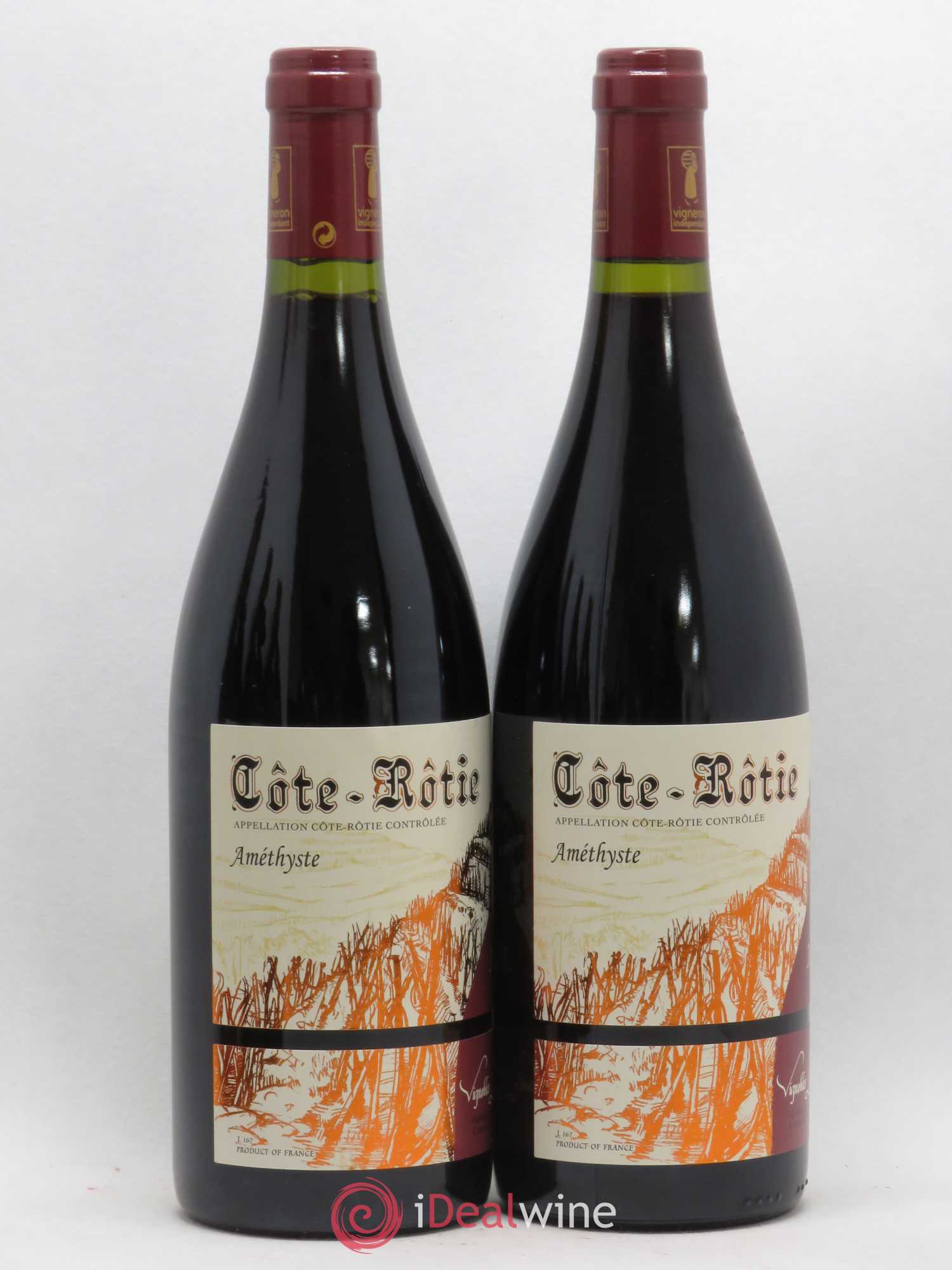Côte-Rôtie Améthyste Vignobles Levet 2017 - Lot de 2 bouteilles - 0