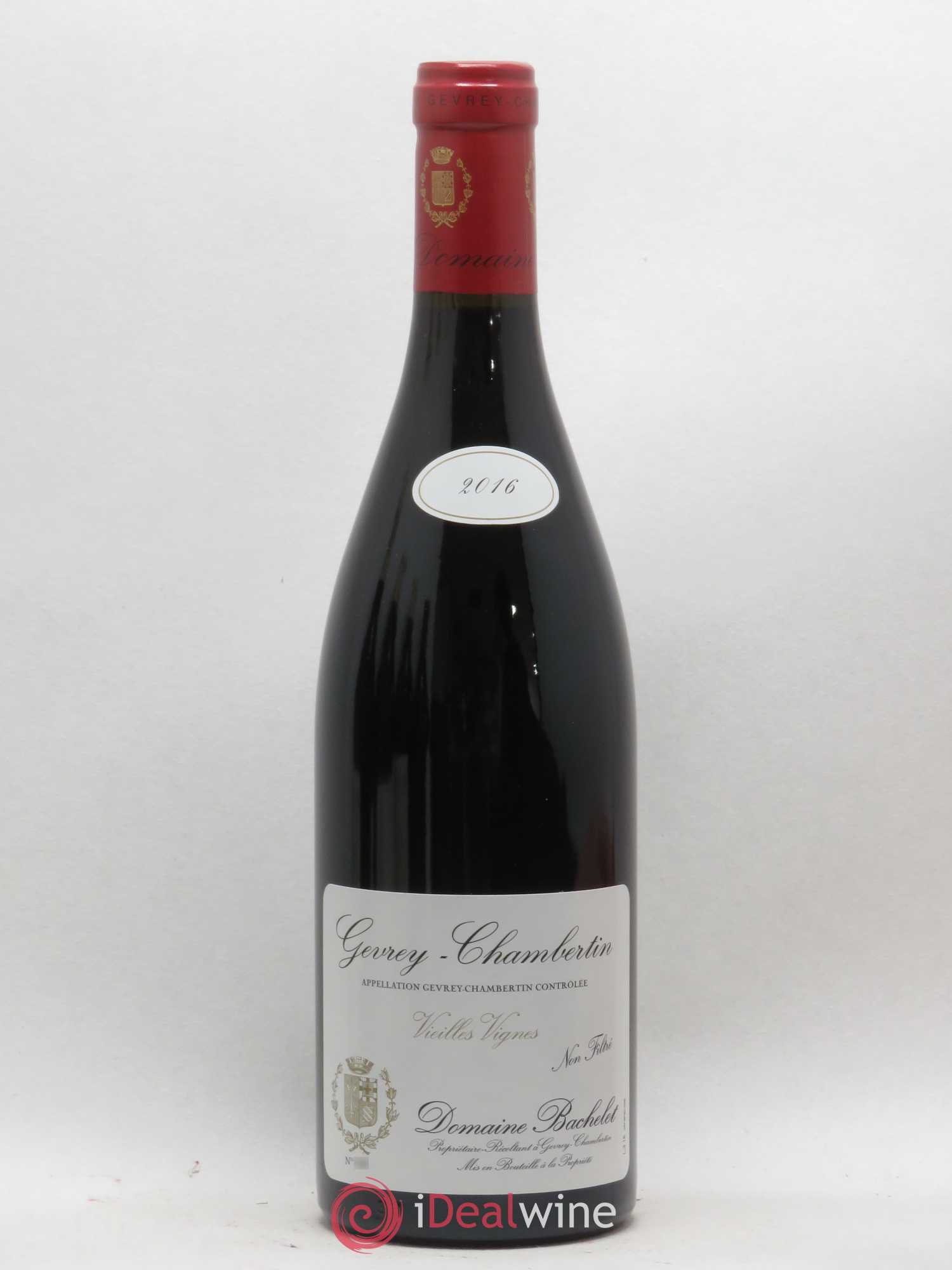 Gevrey-Chambertin Vieilles Vignes Denis Bachelet (Domaine) 2016 - Lot de 1 bouteille - 0