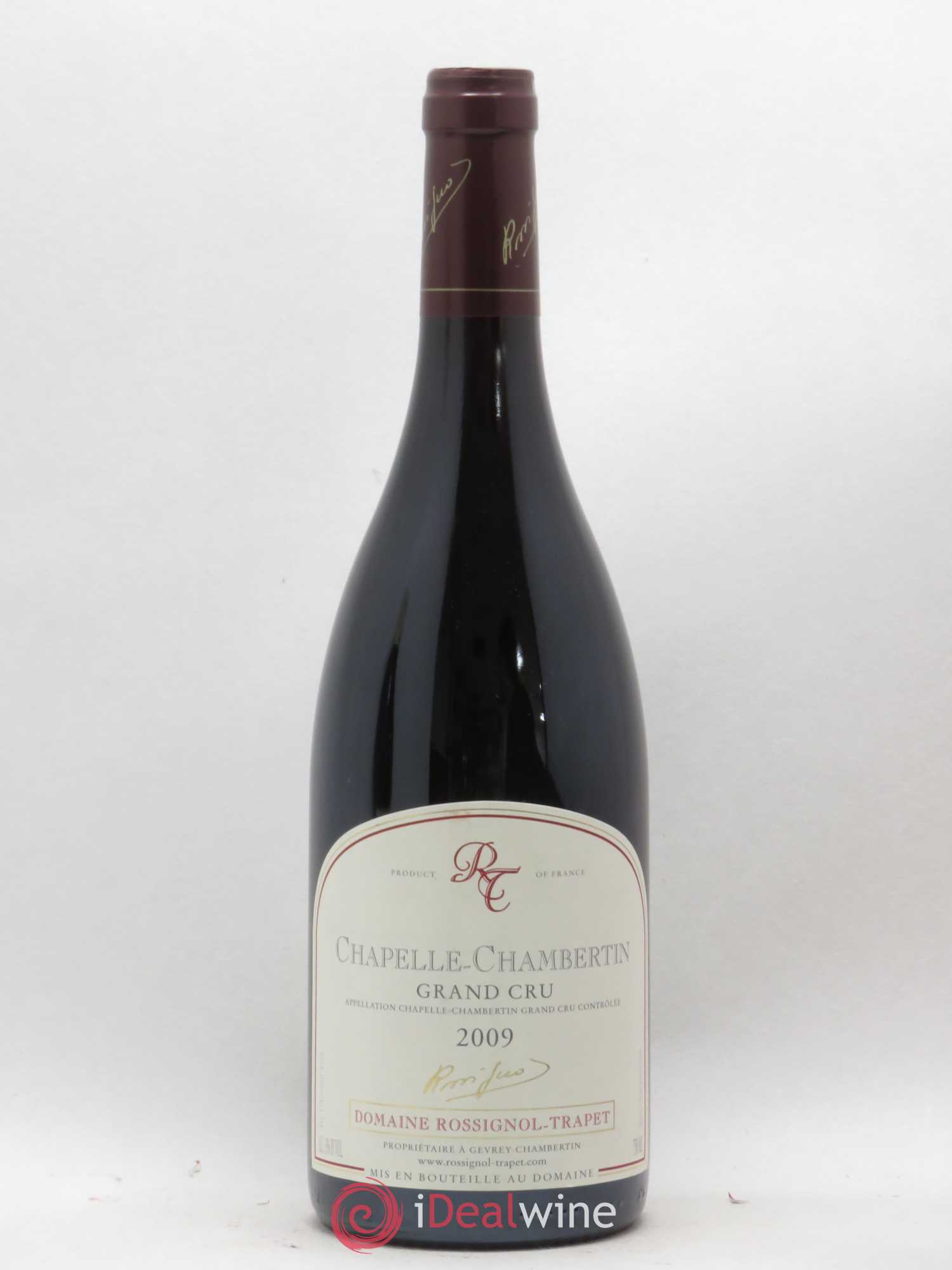 Chapelle-Chambertin Grand Cru Rossignol-Trapet (Domaine) 2009 - Lot de 1 bouteille - 0