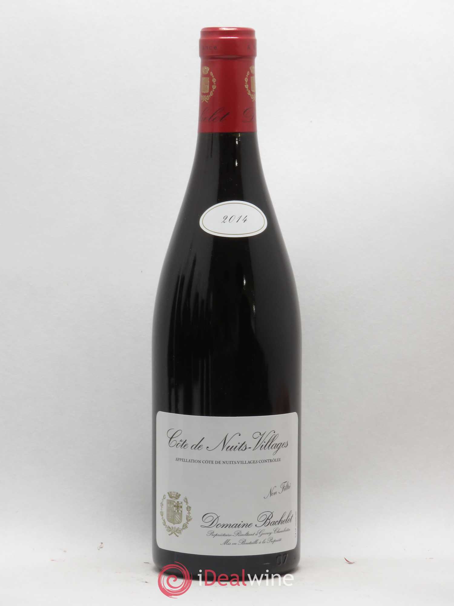 Côte de Nuits-Villages Denis Bachelet 2014 - Lot de 1 bouteille - 0