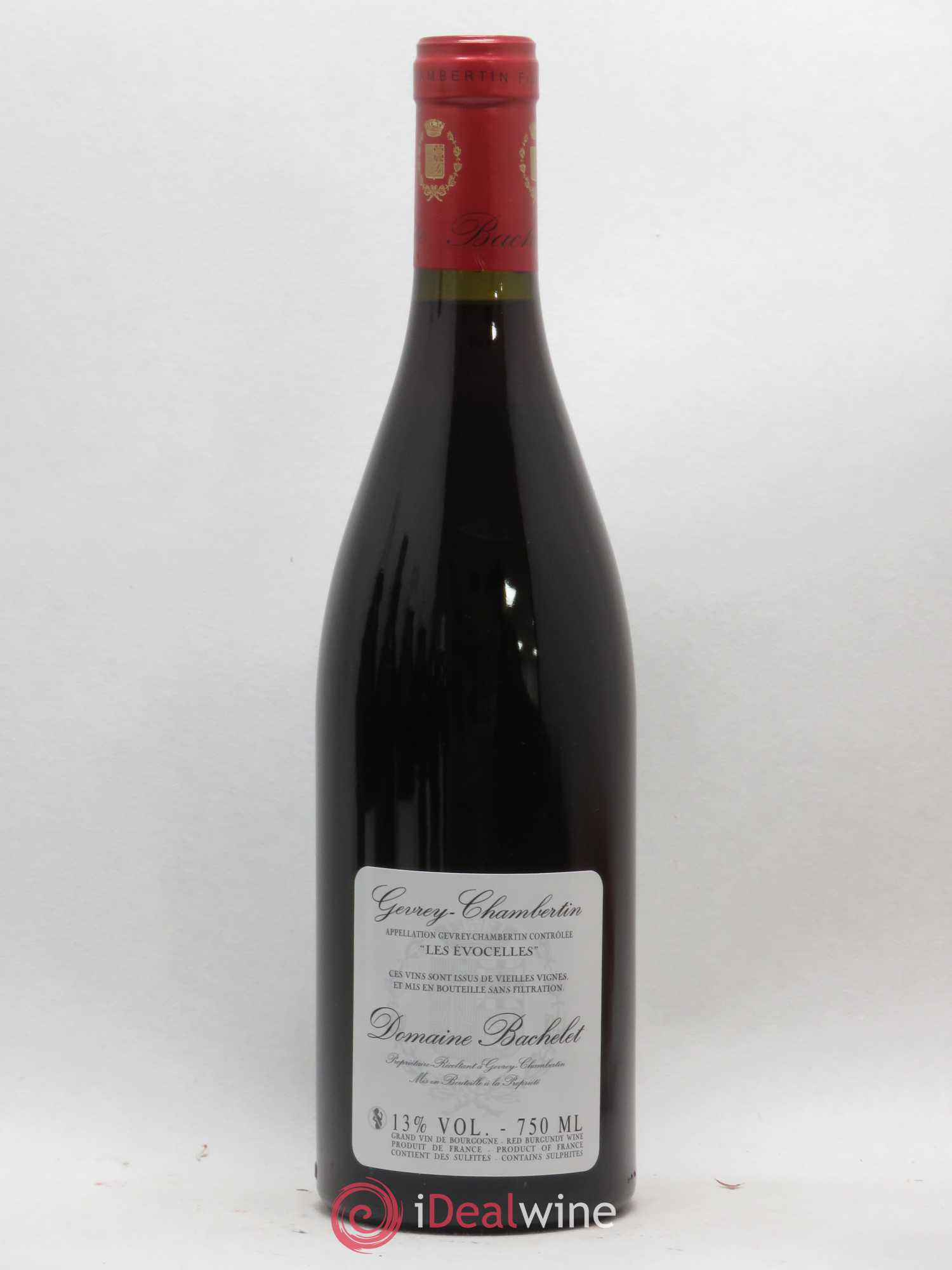 Gevrey-Chambertin Les Evocelles Vieilles Vignes Denis Bachelet (Domaine)  (sans prix de réserve) 2015 - Lot de 1 bouteille - 1