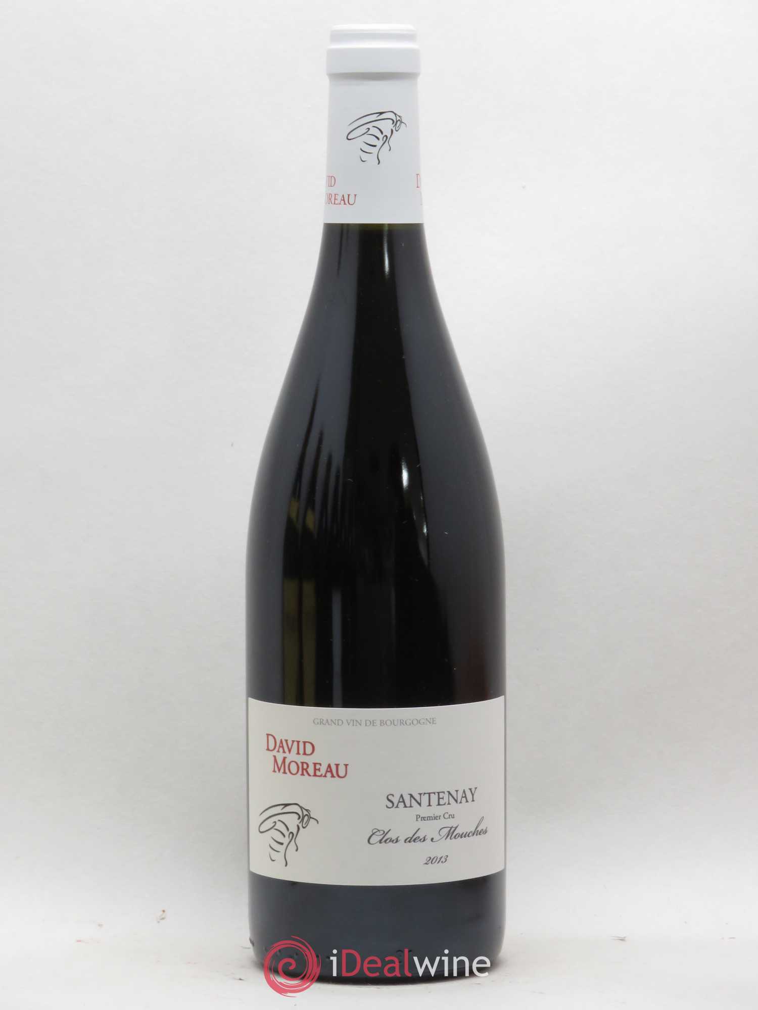 Santenay 1er Cru Clos des Mouches David Moreau 2013 - Posten von 1 Flasche - 0