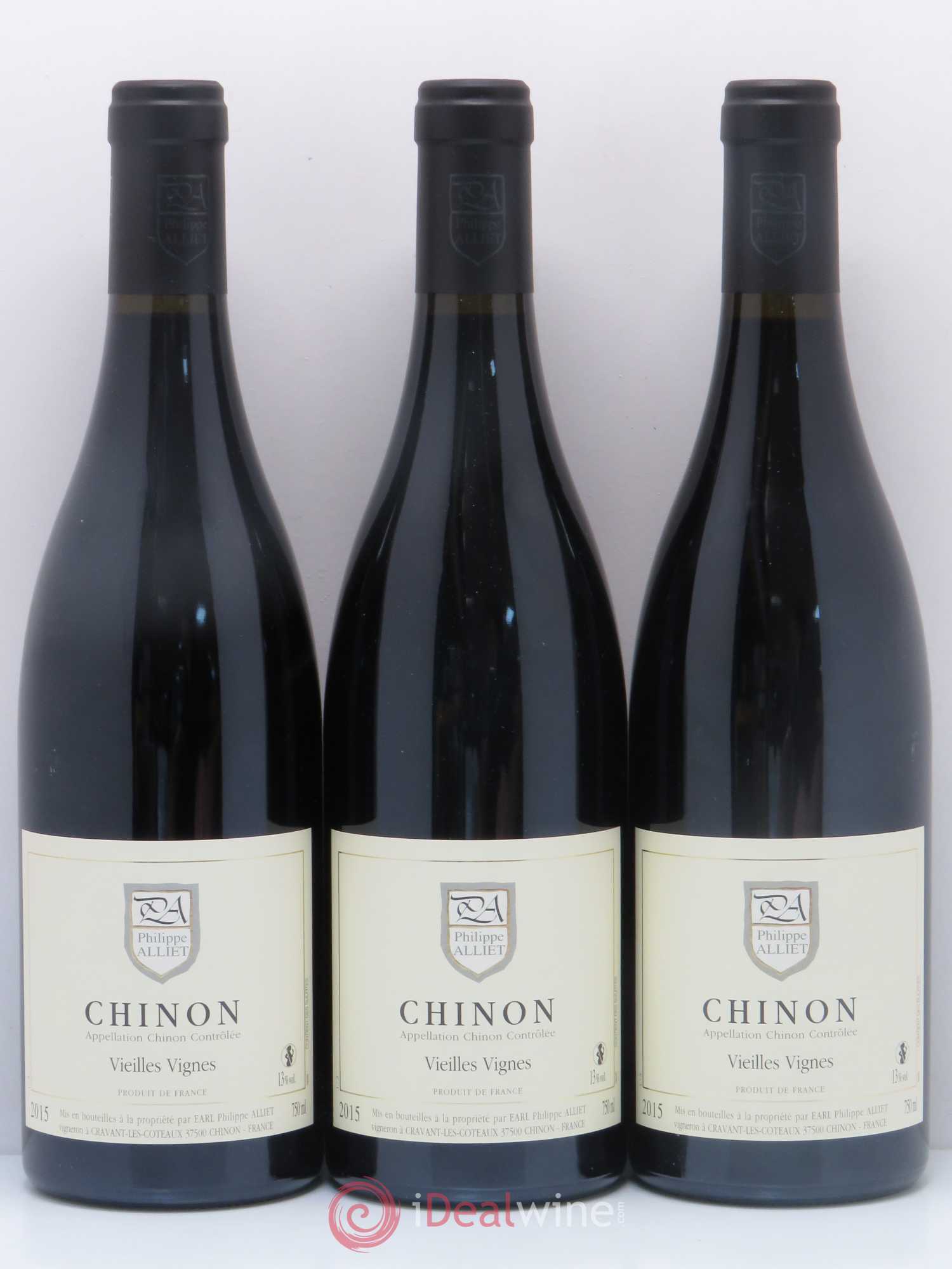 Chinon Vieilles Vignes Philippe Alliet 2015 - Lot de 6 bouteilles - 2