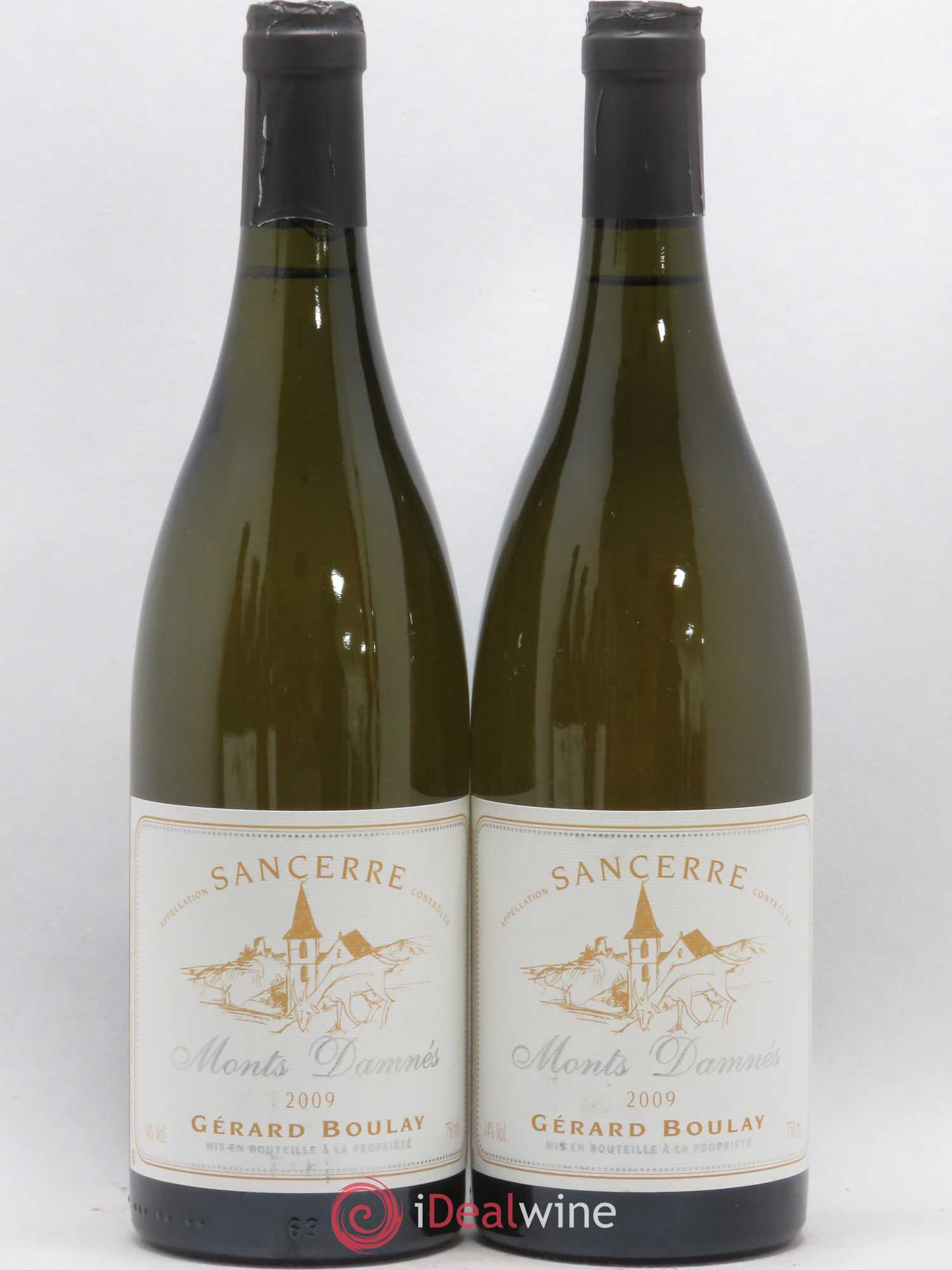 Sancerre Monts Damnés Gérard Boulay 2009 - Lot de 2 bouteilles - 0